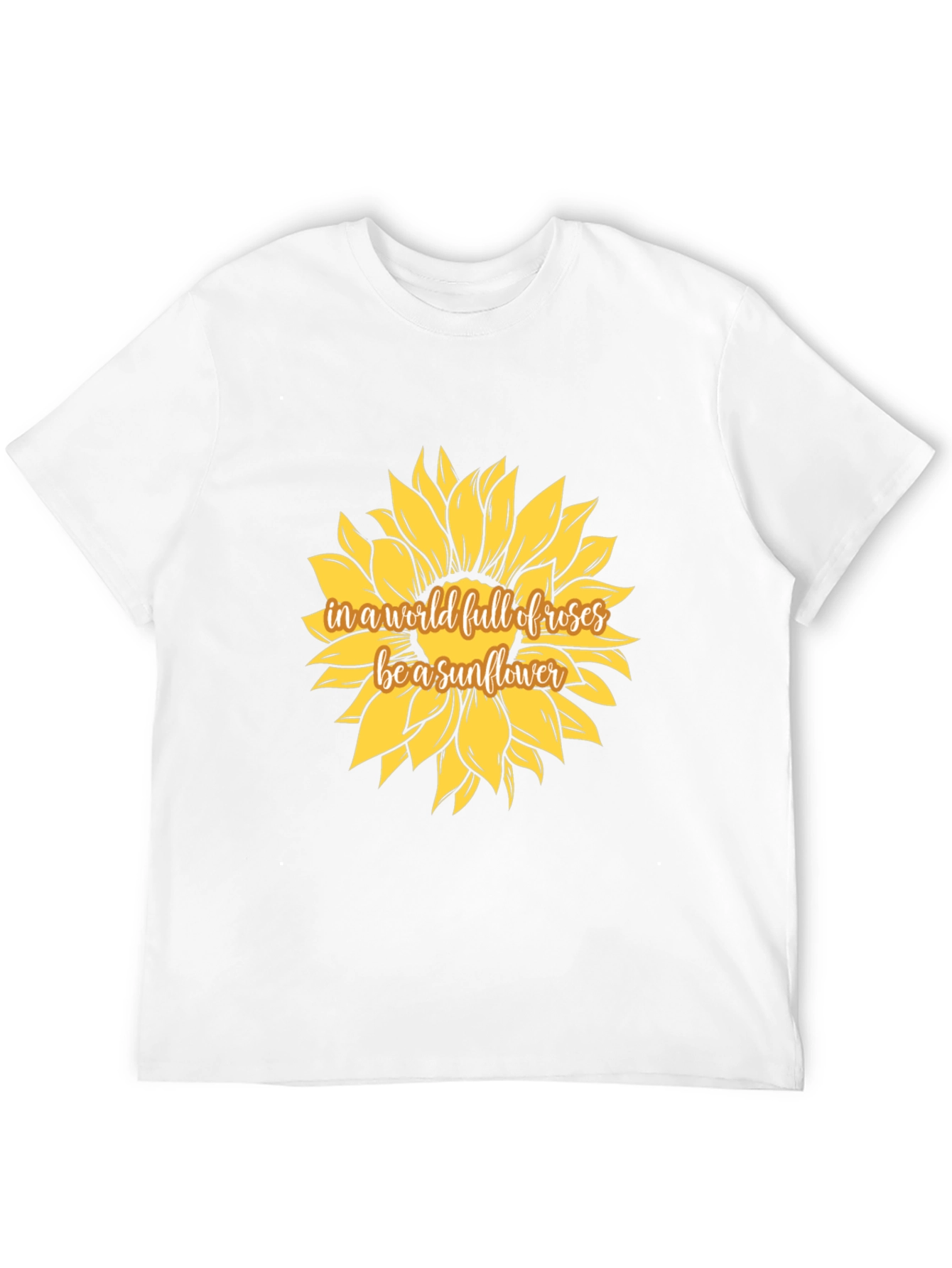 Sunflower Graphic Tee - Be a Sunflower