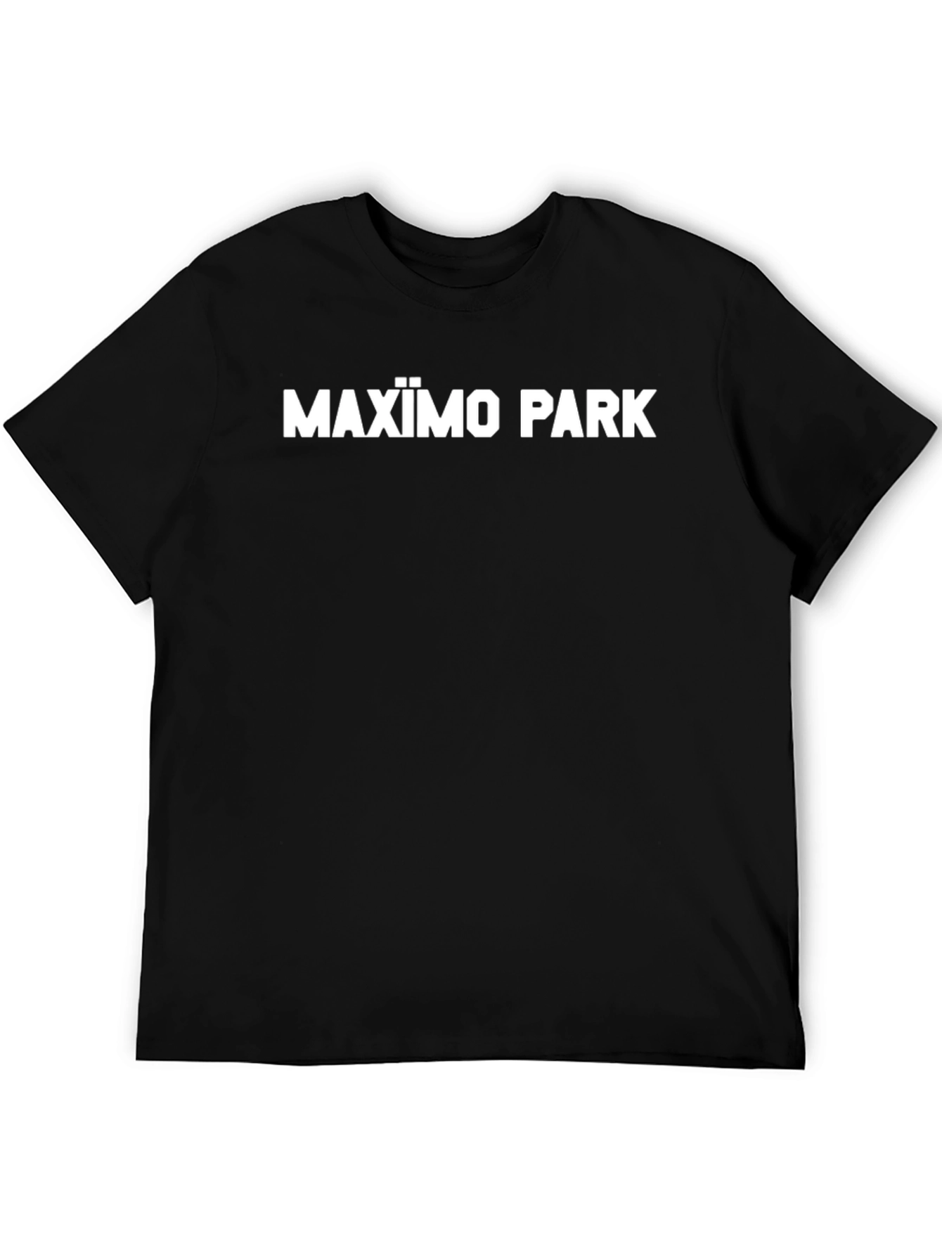 Maximo Park Band T-Shirt - Classic Black Tee