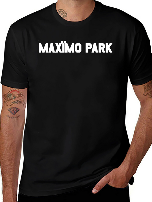 Maximo Park Band T-Shirt - Classic Black Tee