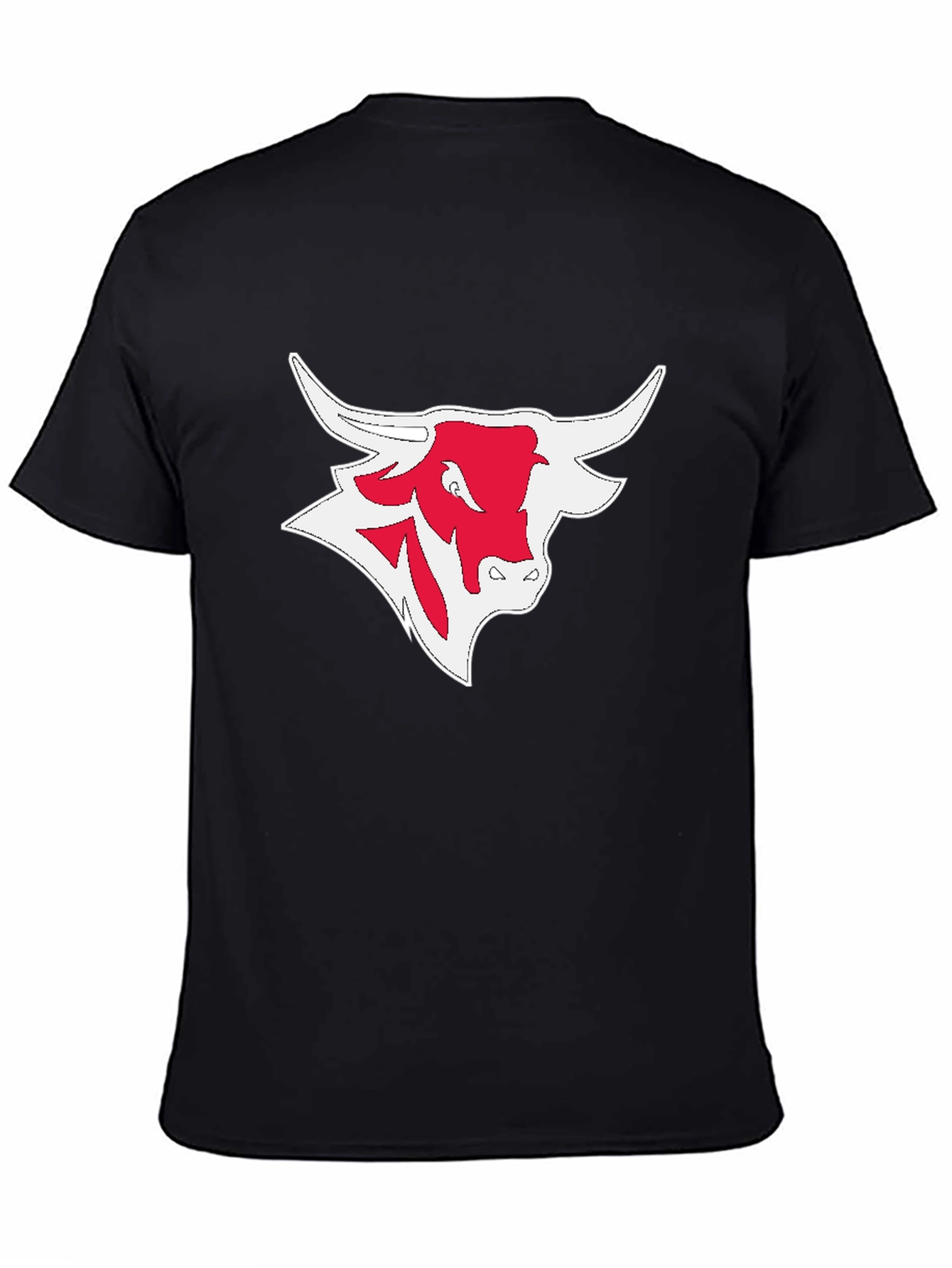 Bull Graphic Black T-Shirt