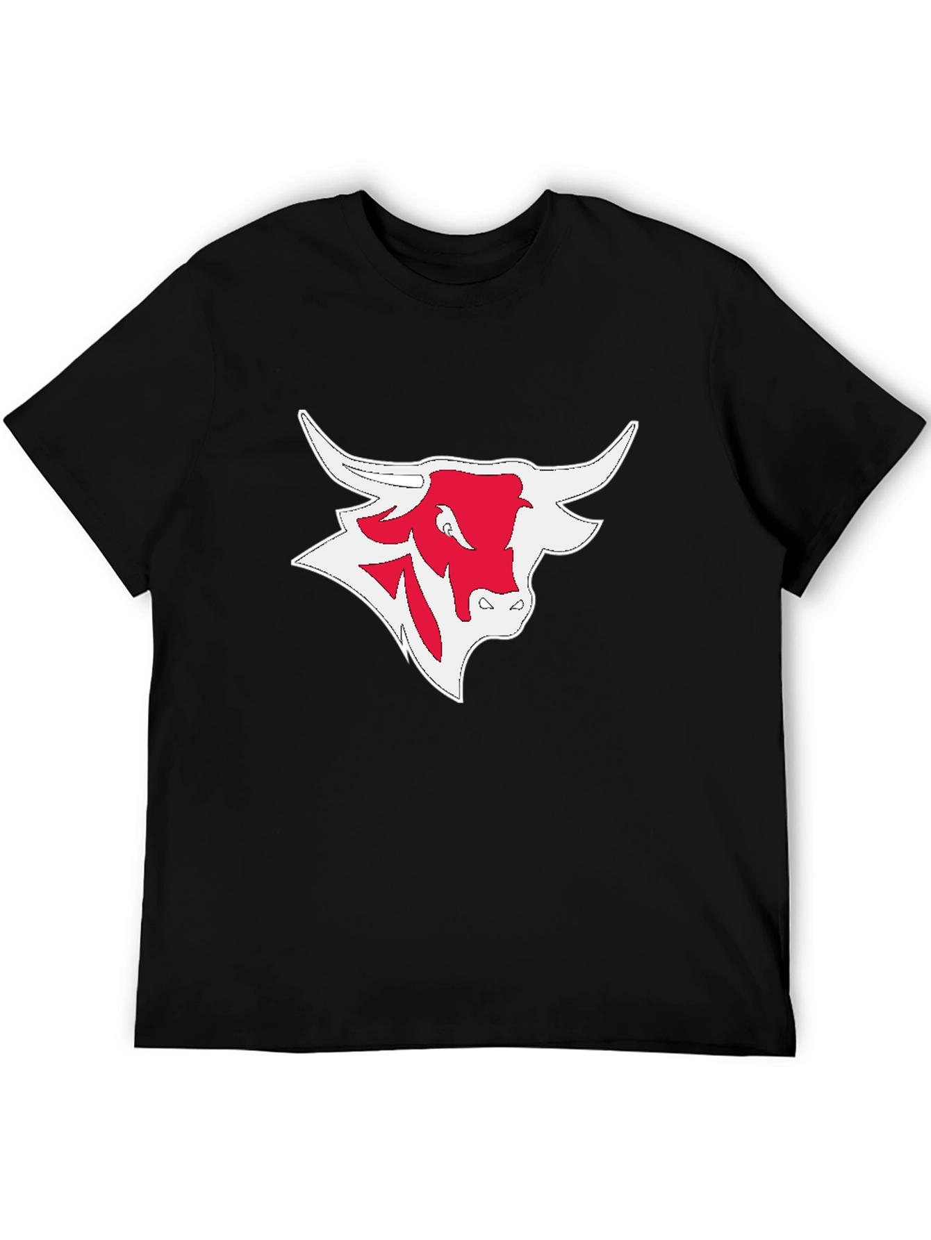 Bull Graphic Black T-Shirt