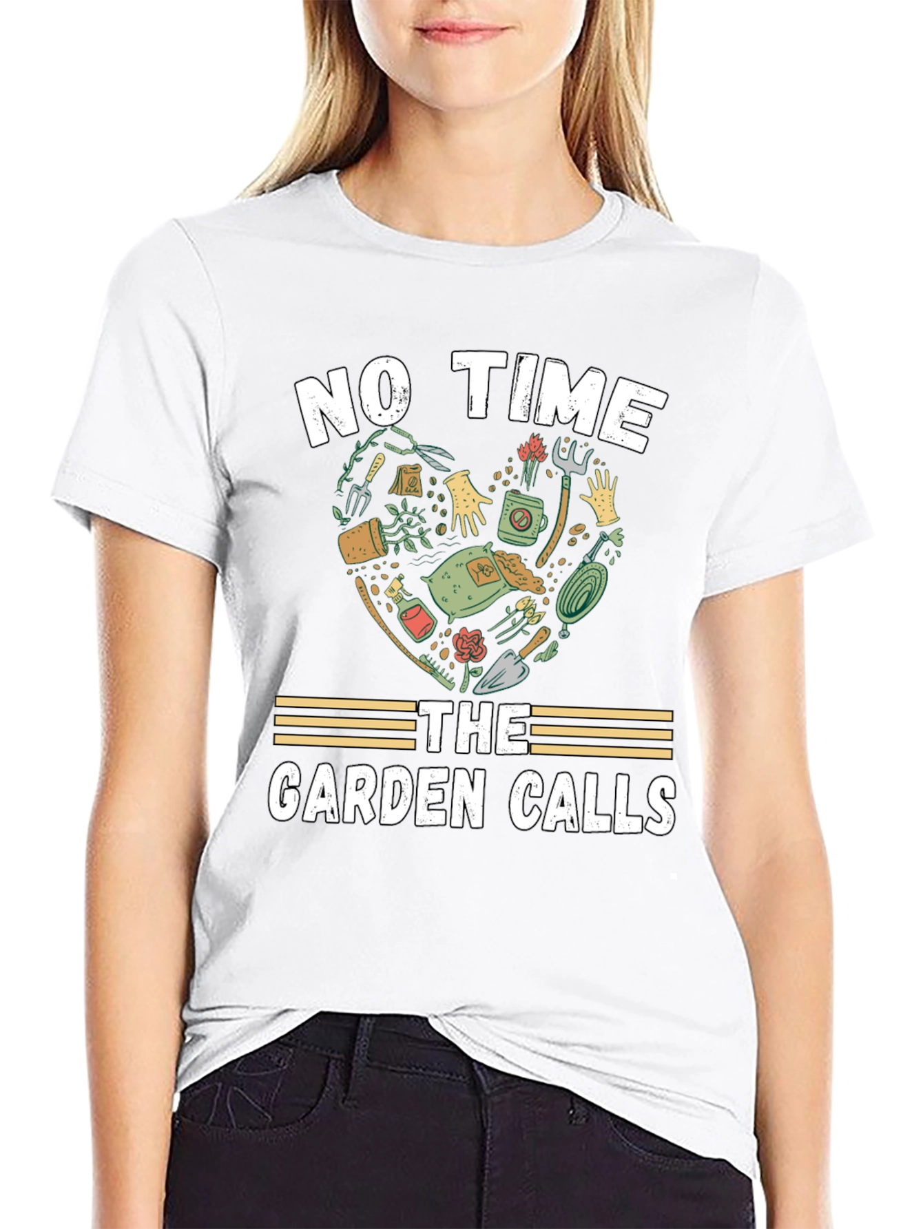 Gardeners Passion T-Shirt: No Time Garden Calls