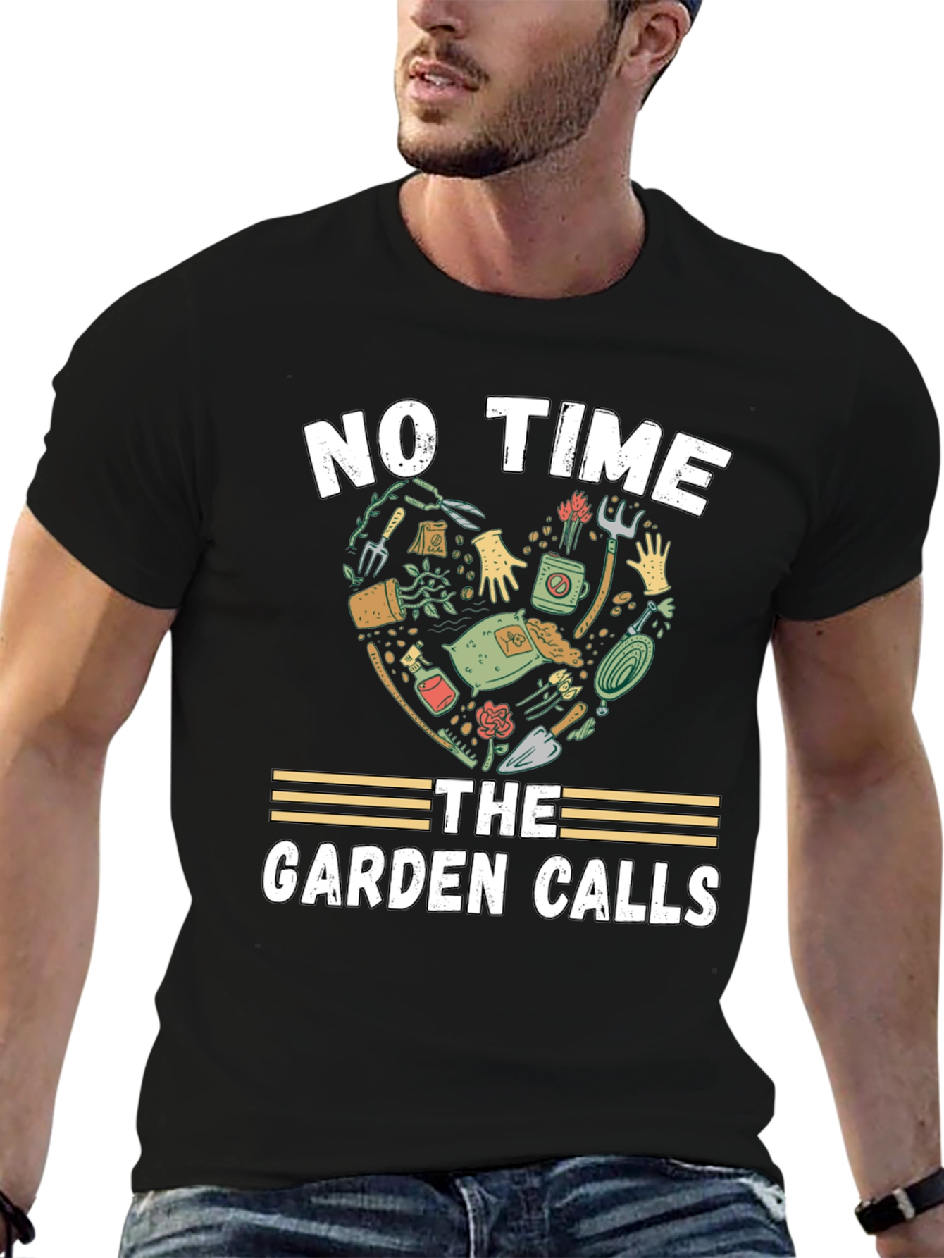 Gardeners Passion T-Shirt: No Time Garden Calls