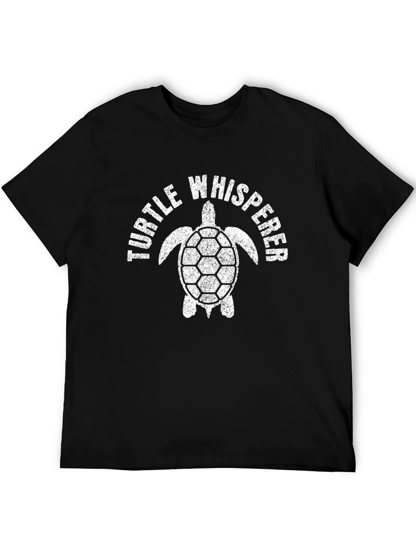 Turtle Whisperer Black T-Shirt