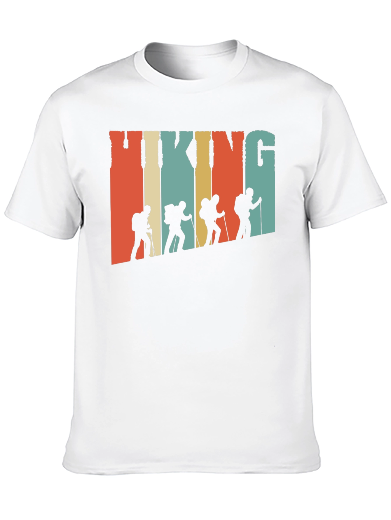 Retro Hiking T-Shirt - Adventure Ready!