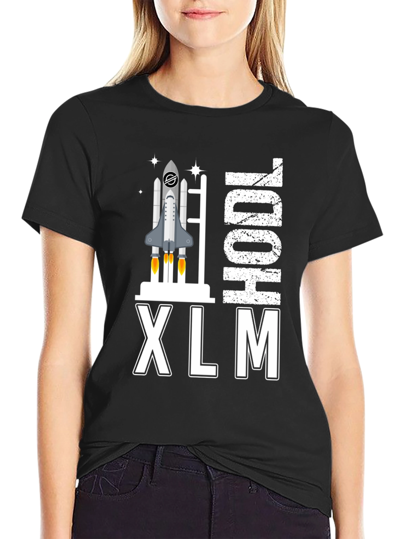 HODL XLM T-Shirt Crypto Space Launch