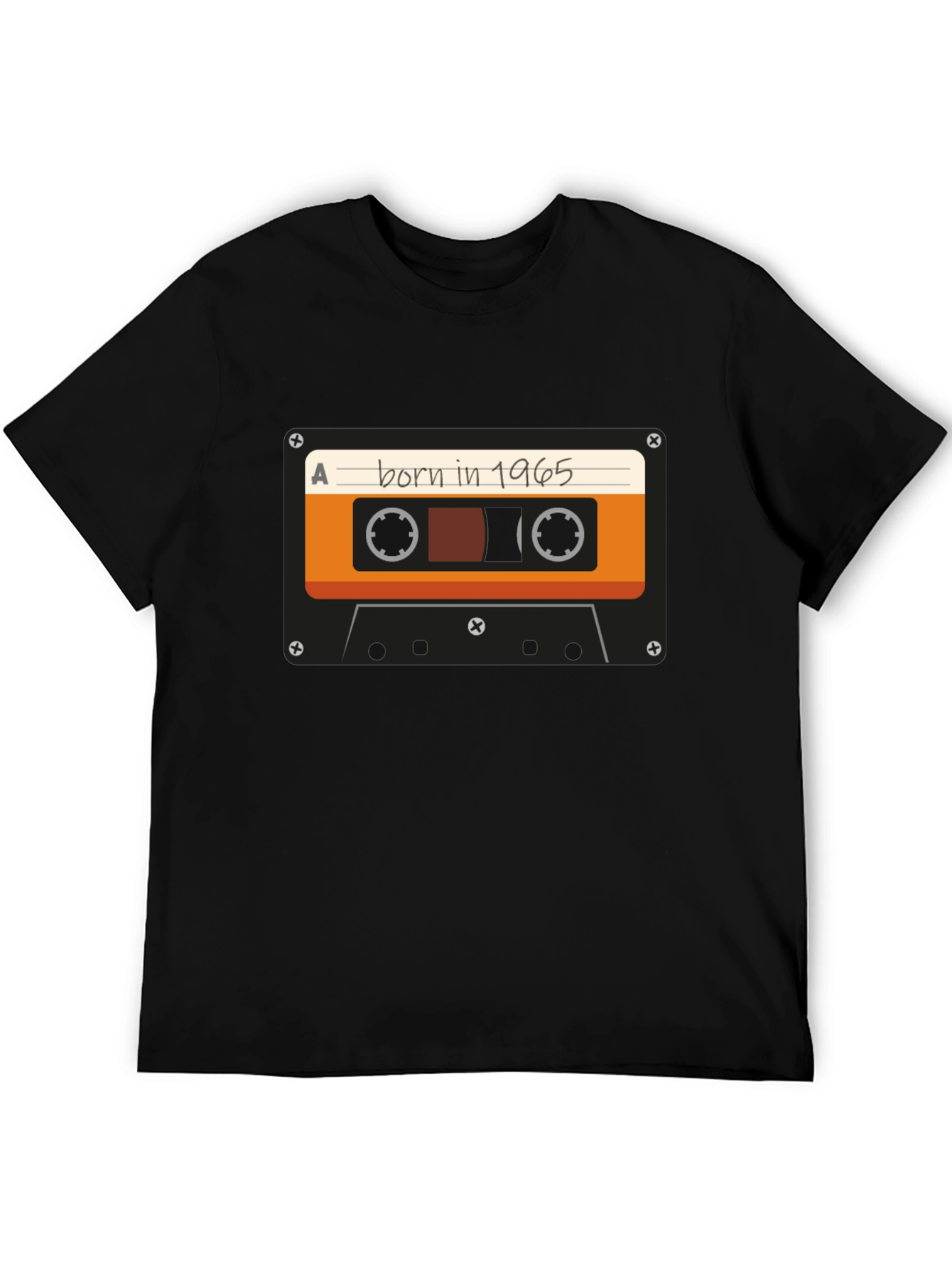 Born in 1965 Cassette Graphic T-Shirt