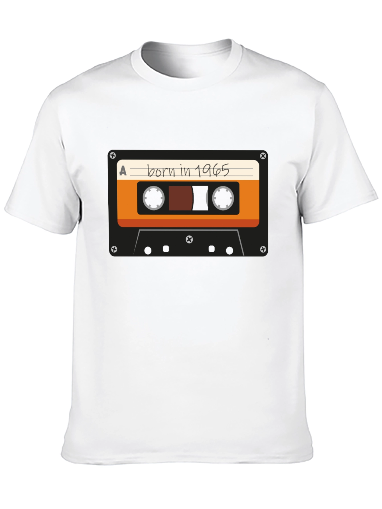 Born in 1965 Cassette Graphic T-Shirt