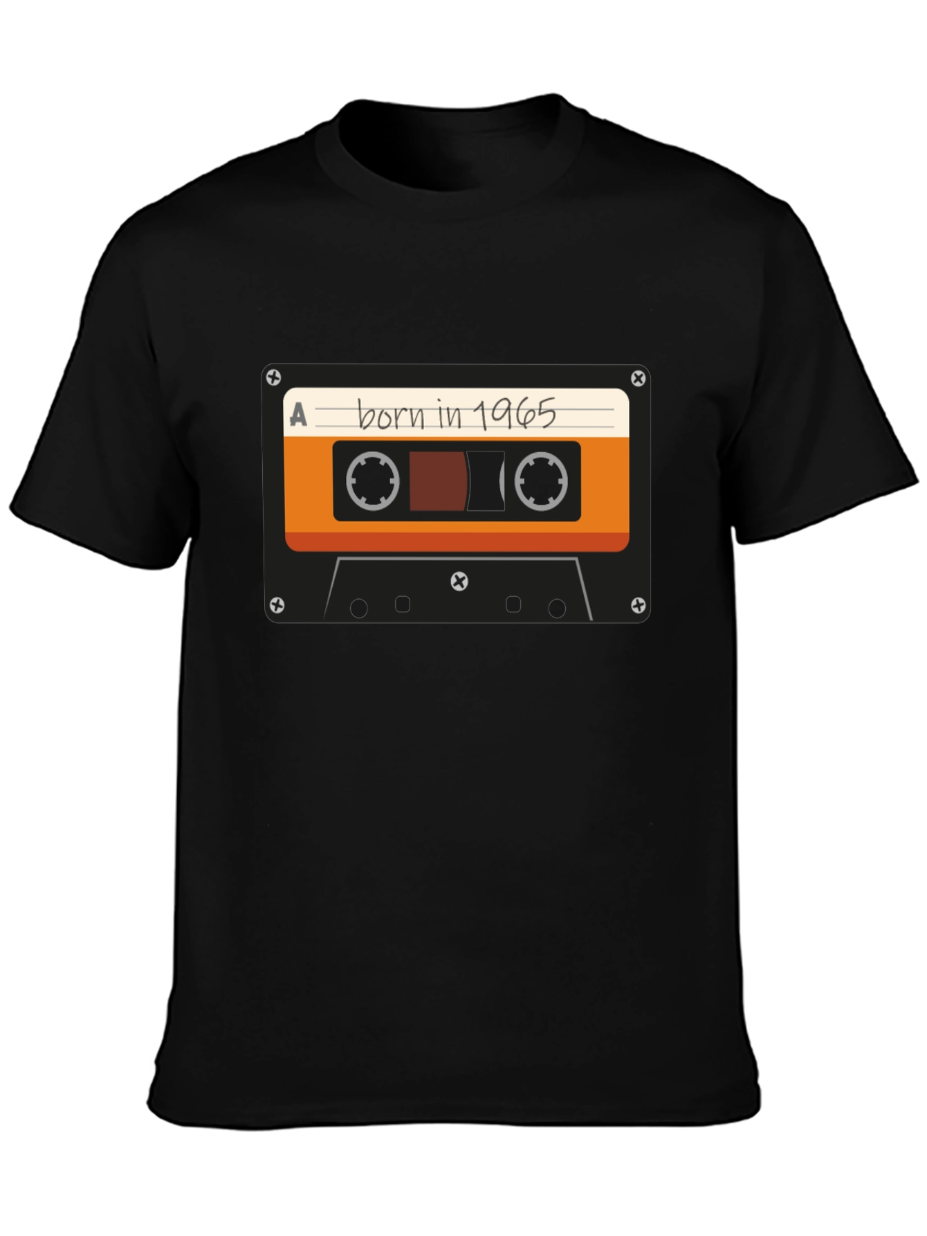Born in 1965 Cassette Graphic T-Shirt