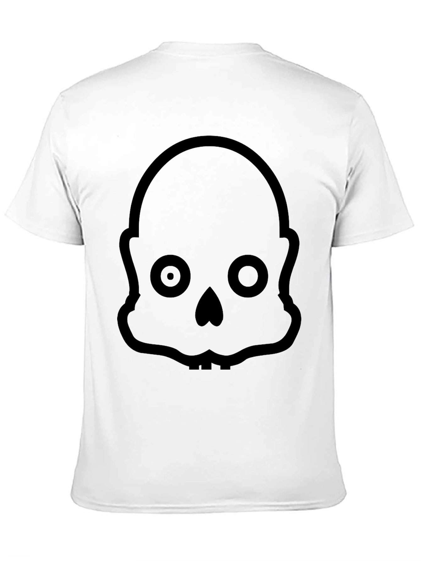 Skull Graphic Black T-Shirt for Men