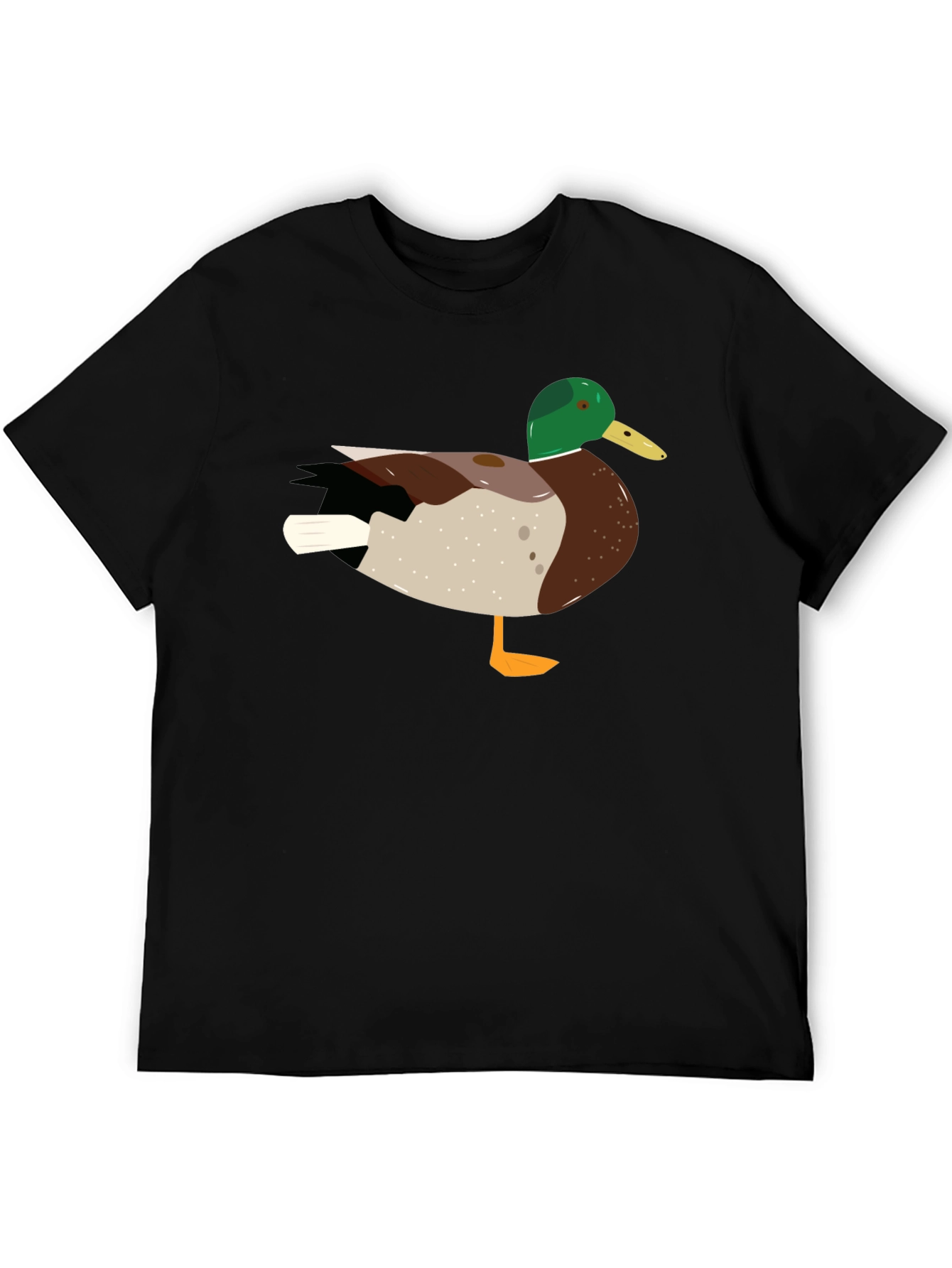 Duck Graphic T-Shirt - Mens Crew Neck Tee