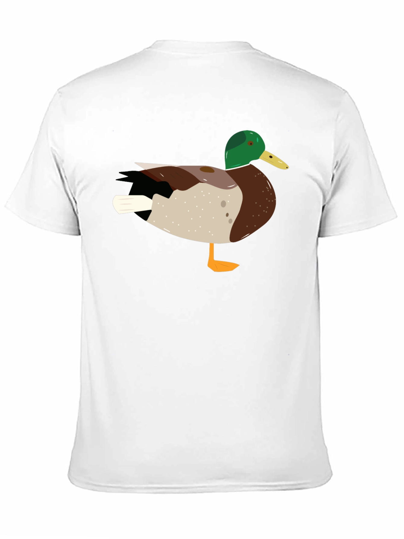 Duck Graphic T-Shirt - Mens Crew Neck Tee