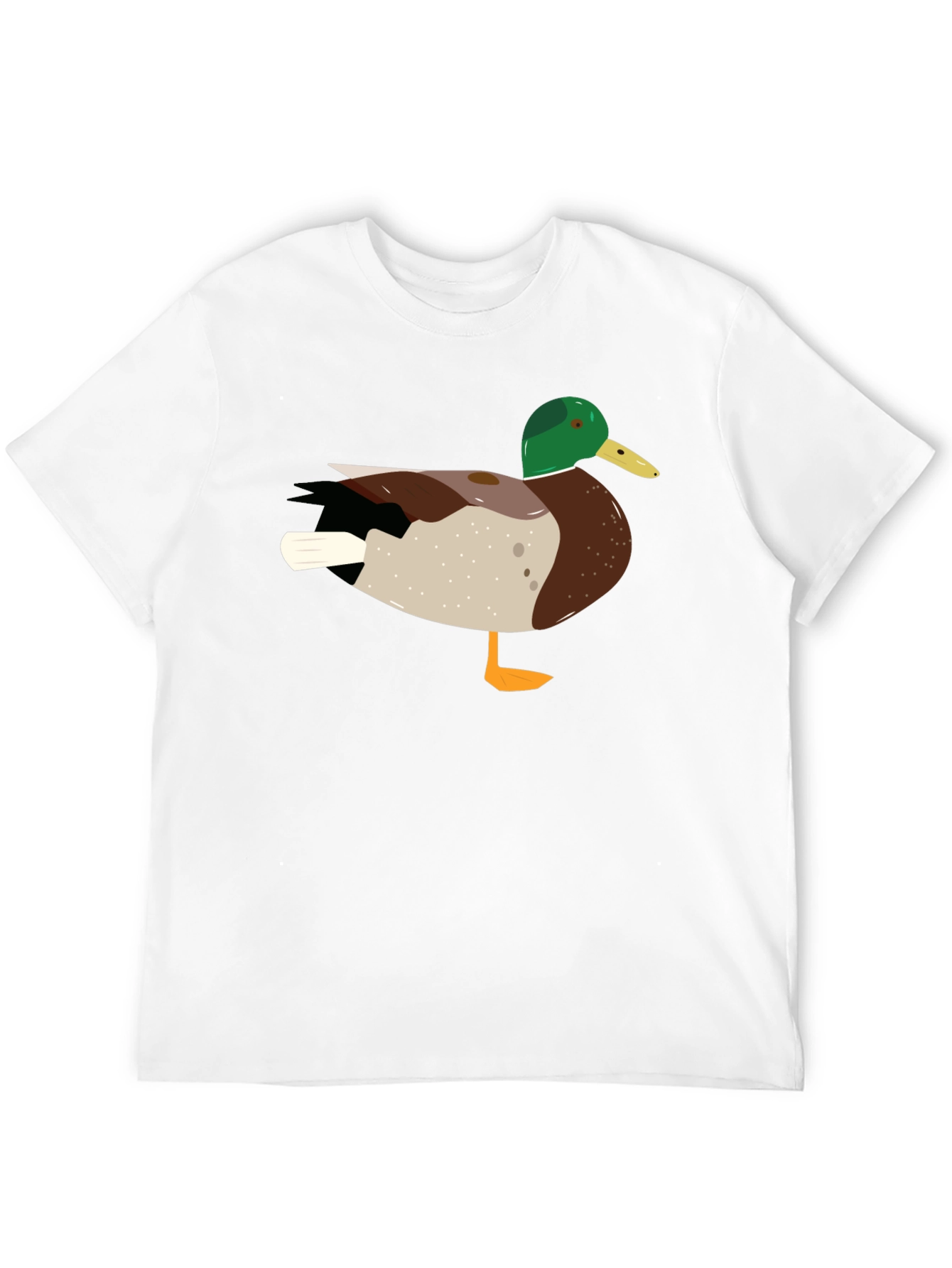 Duck Graphic T-Shirt - Mens Crew Neck Tee
