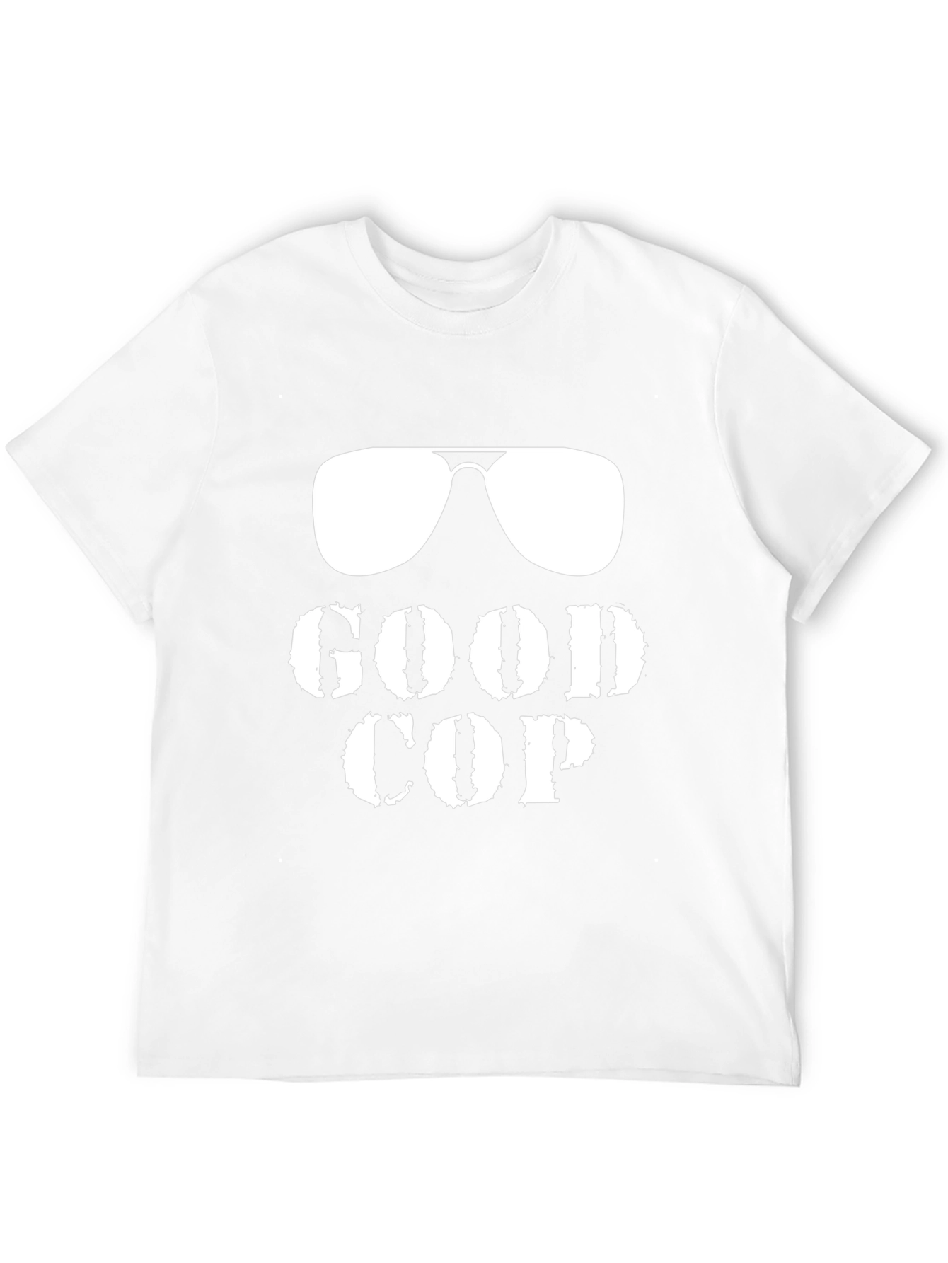 Good Cop T-Shirt Funny Sunglasses Design Tee