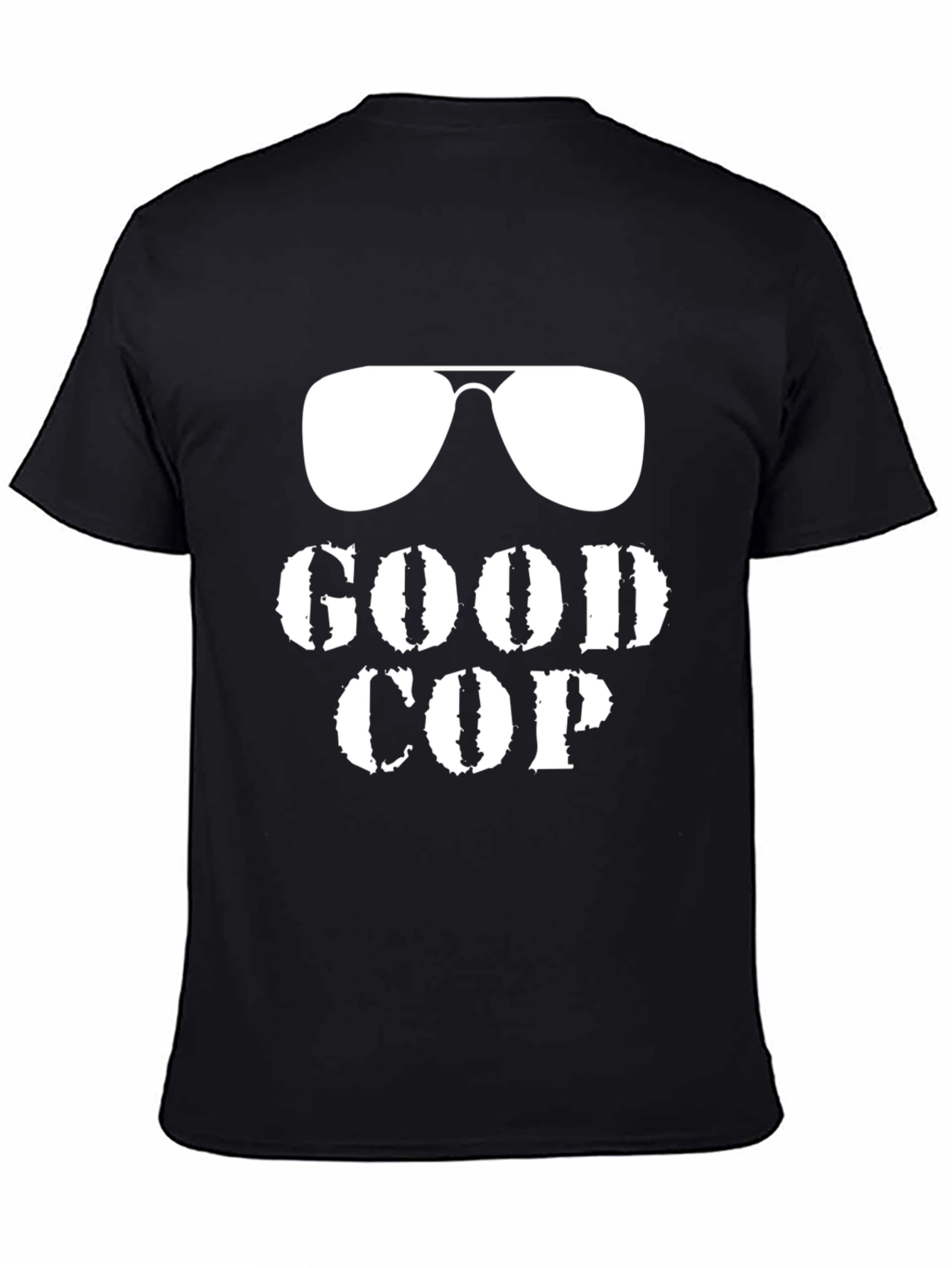 Good Cop T-Shirt Funny Sunglasses Design Tee