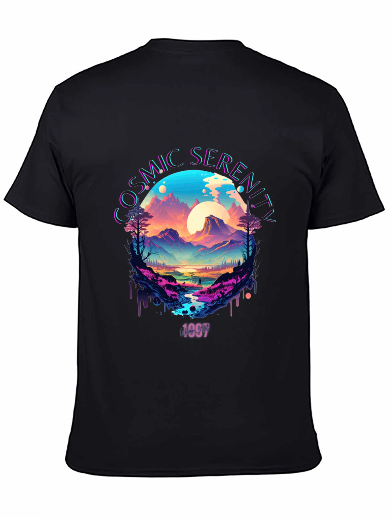 Cosmic Serenity 1997 Graphic T-Shirt