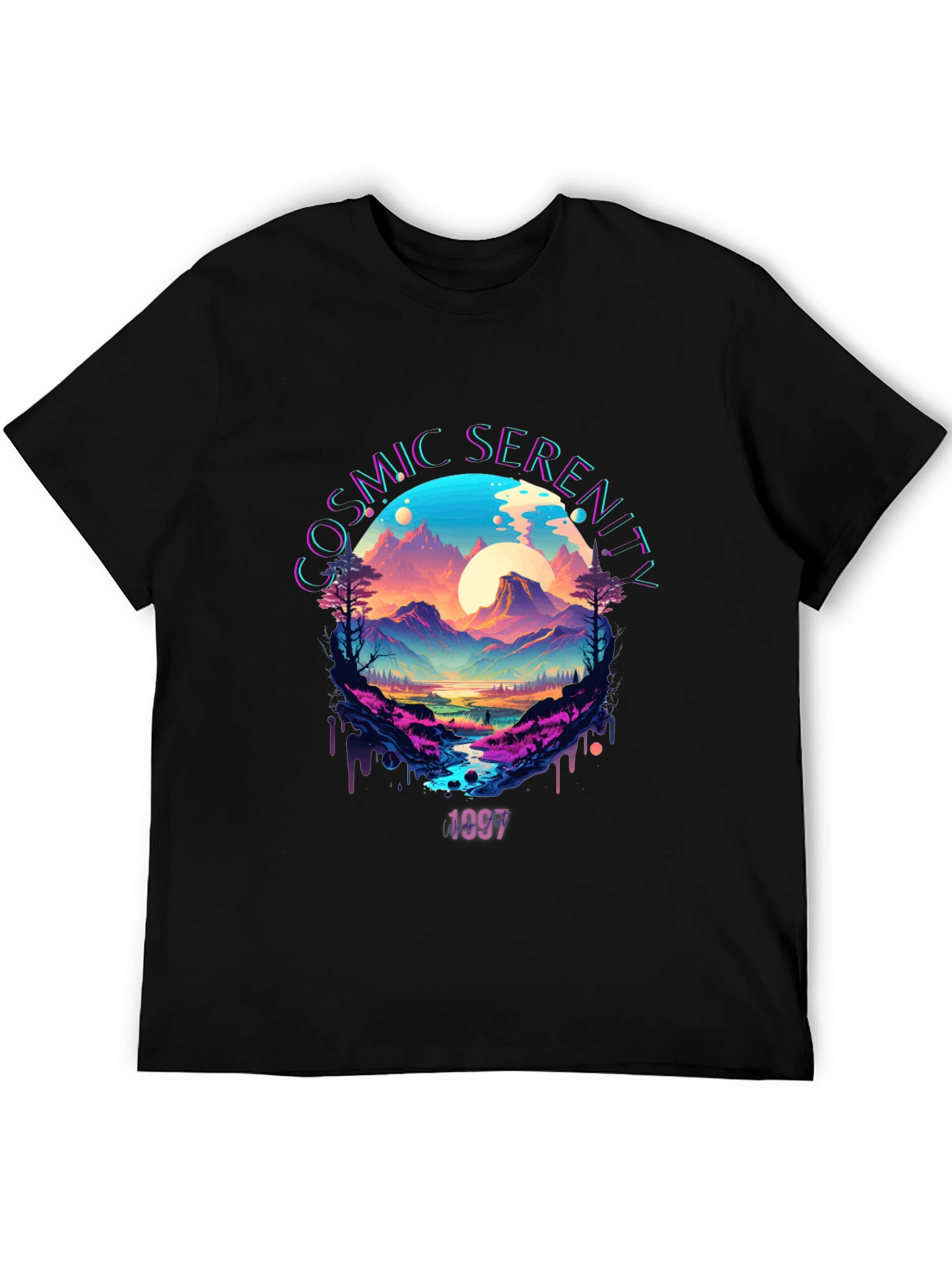 Cosmic Serenity 1997 Graphic T-Shirt