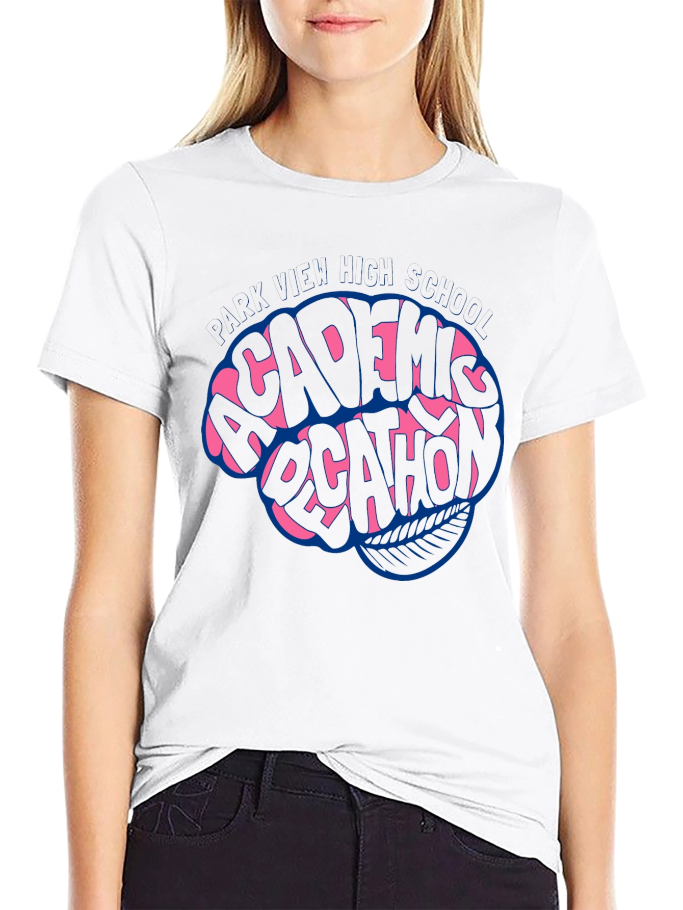 Academic Decathlon Brain Graphic Tee