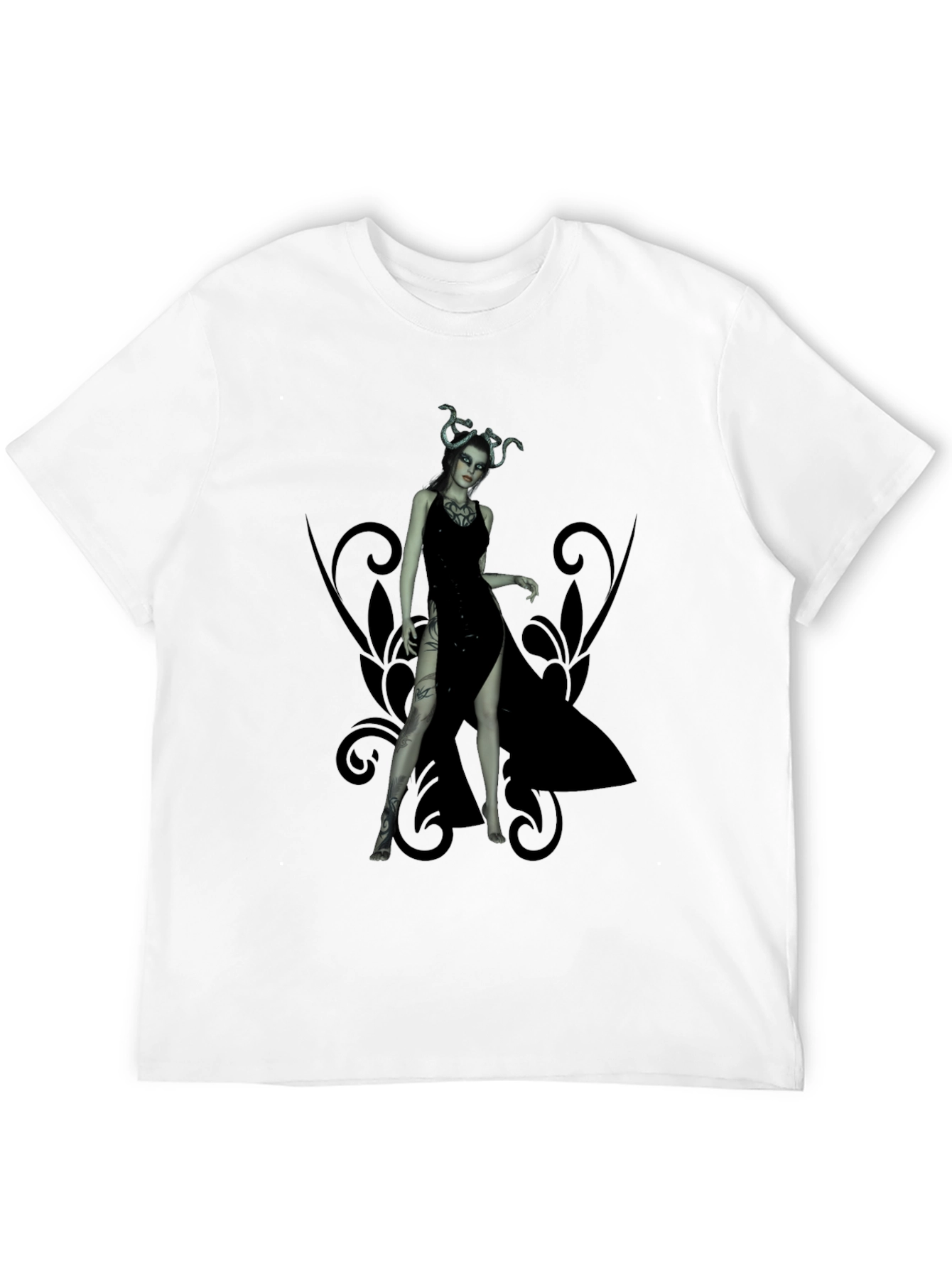Medusa Graphic Black T-Shirt
