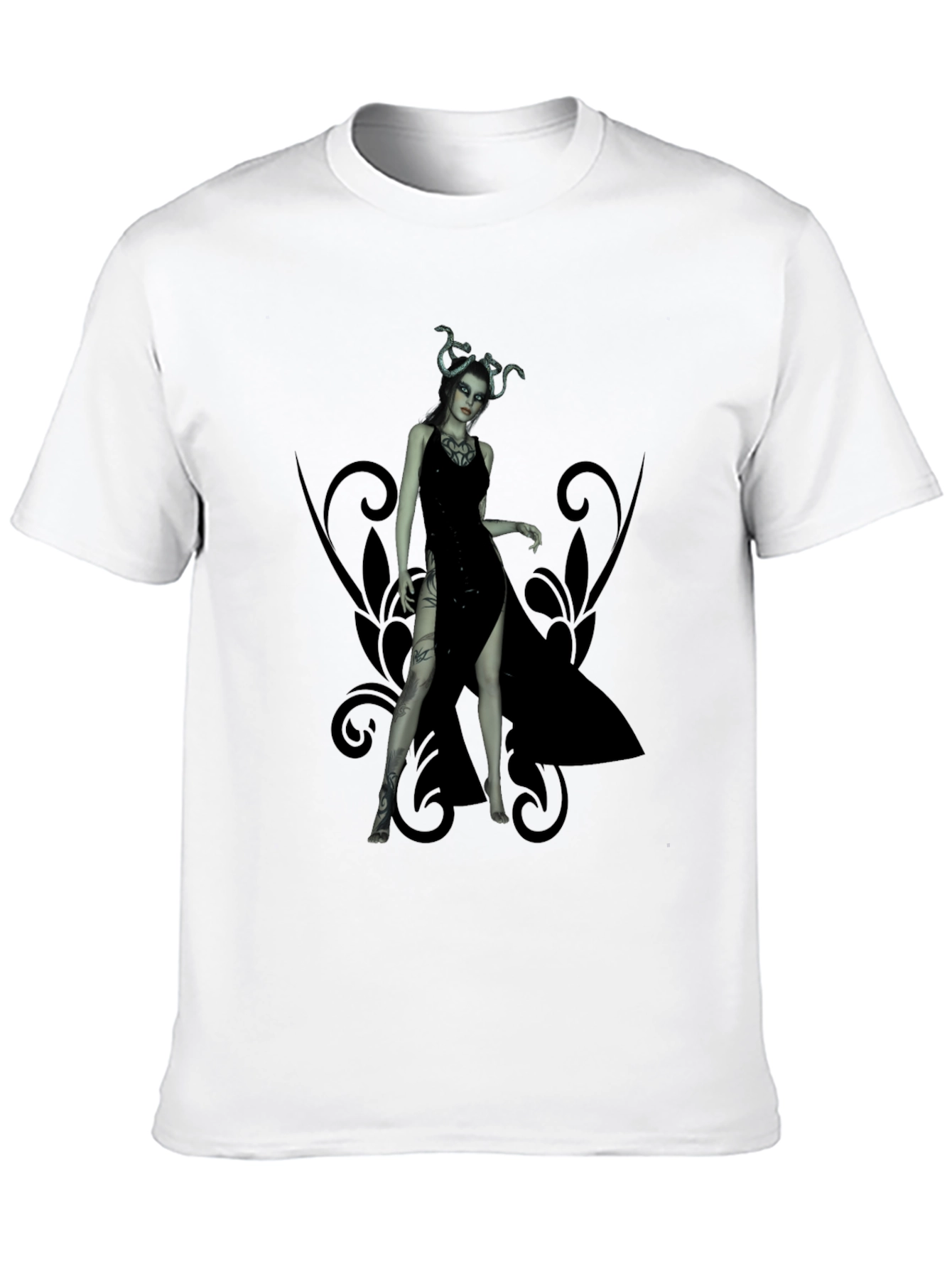 Medusa Graphic Black T-Shirt