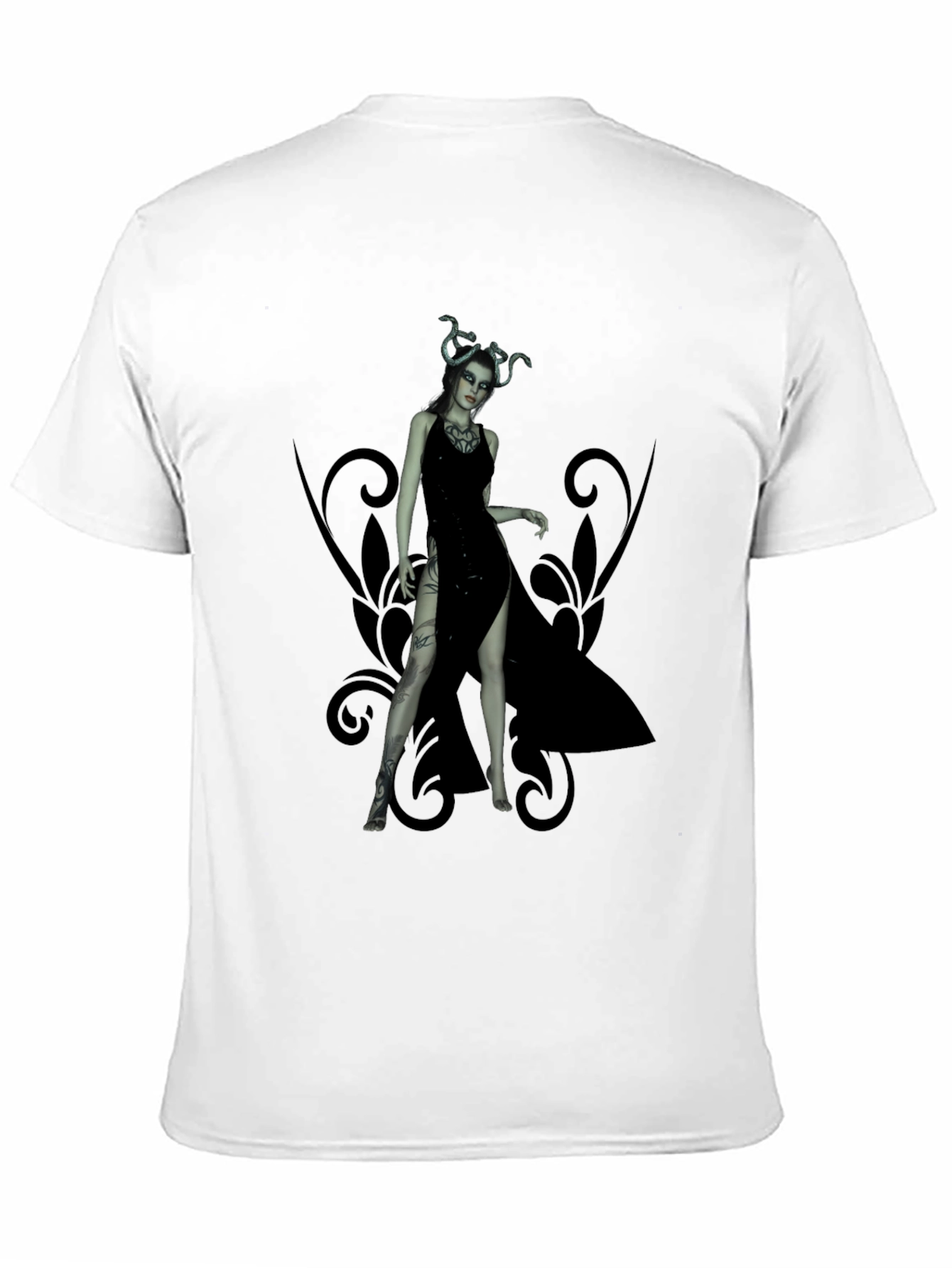 Medusa Graphic Black T-Shirt