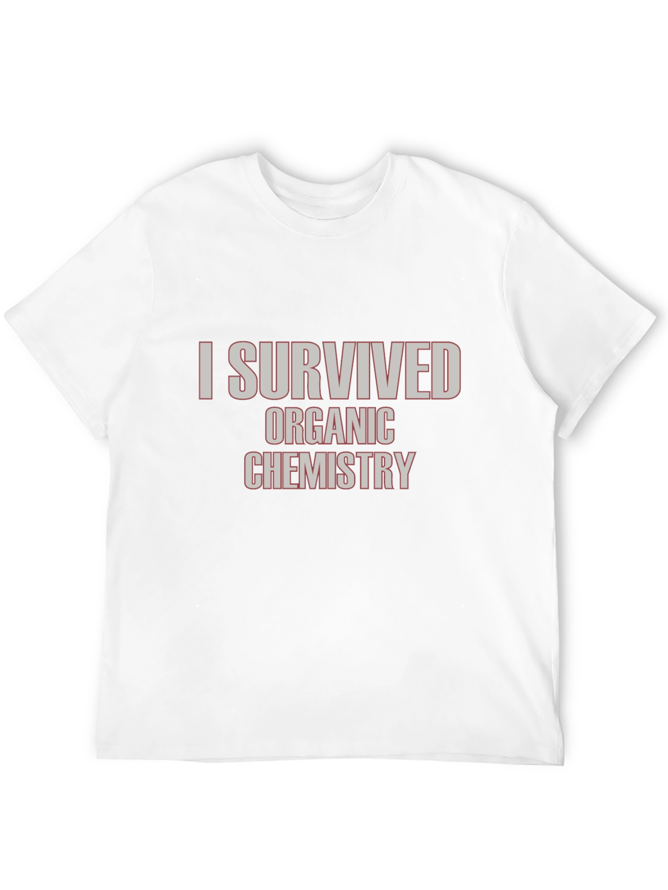 I Survived Organic Chemistry Black T-Shirt