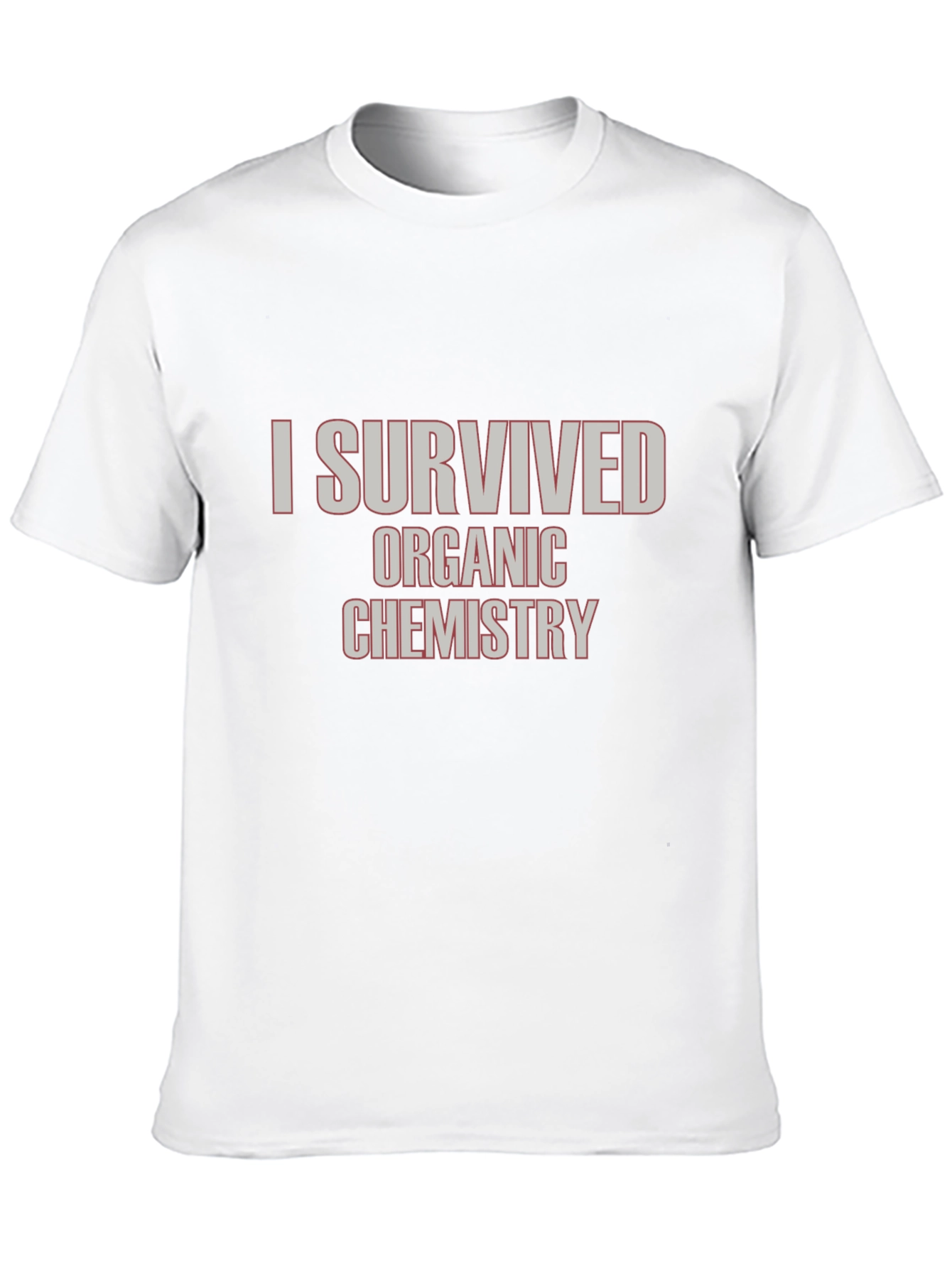 I Survived Organic Chemistry Black T-Shirt