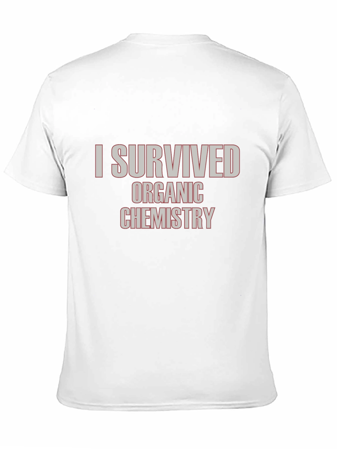 I Survived Organic Chemistry Black T-Shirt