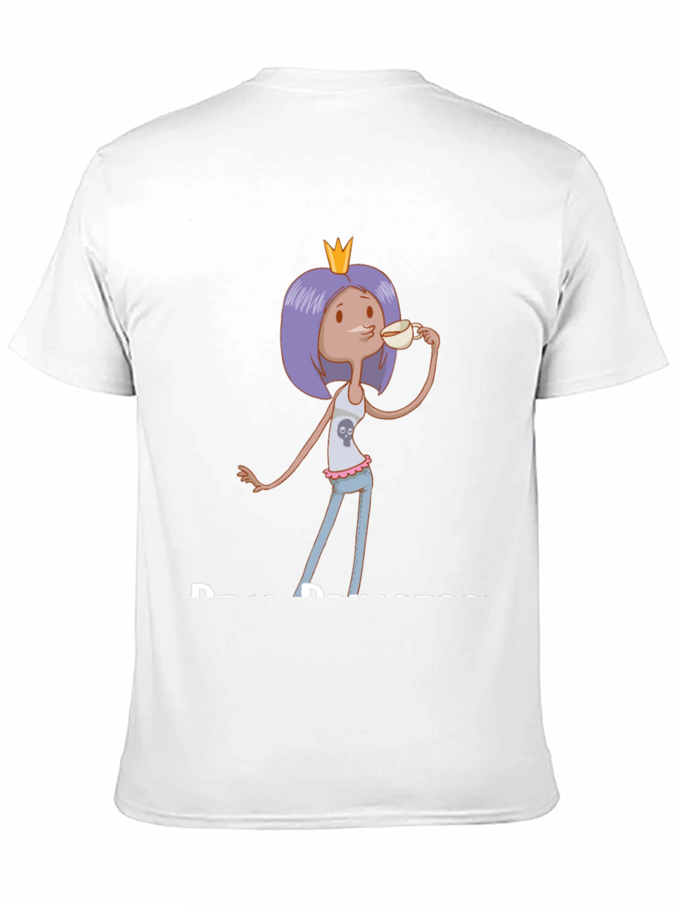 Cartoon Princess Graphic Tee
