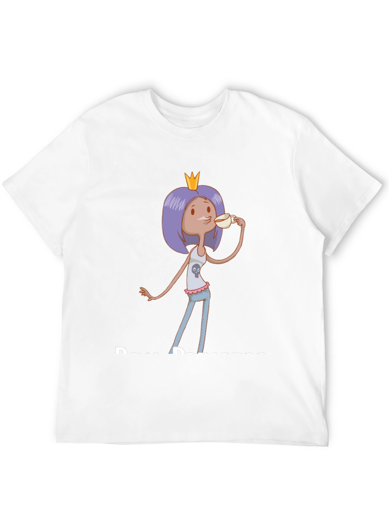 Cartoon Princess Graphic Tee
