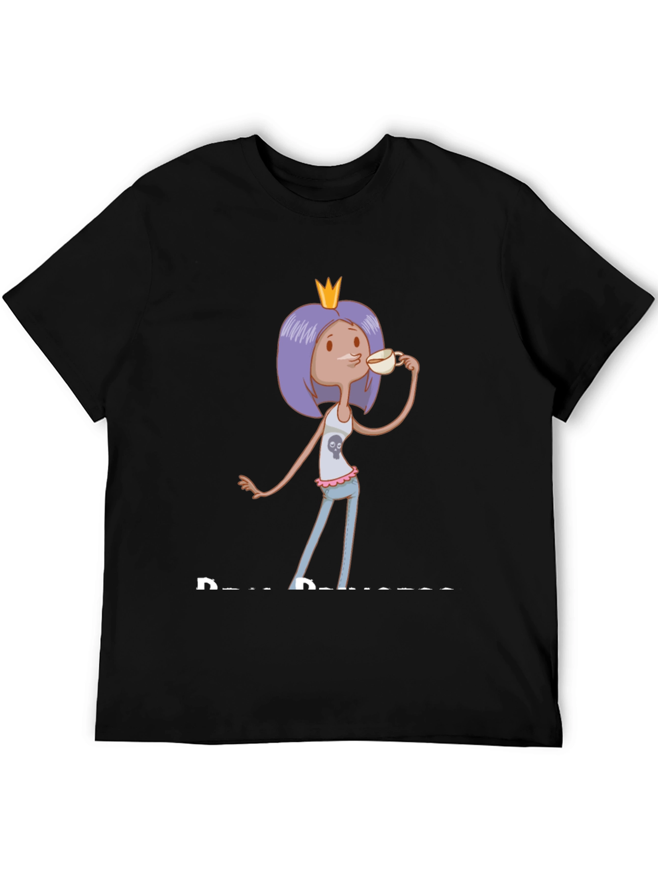 Cartoon Princess Graphic Tee