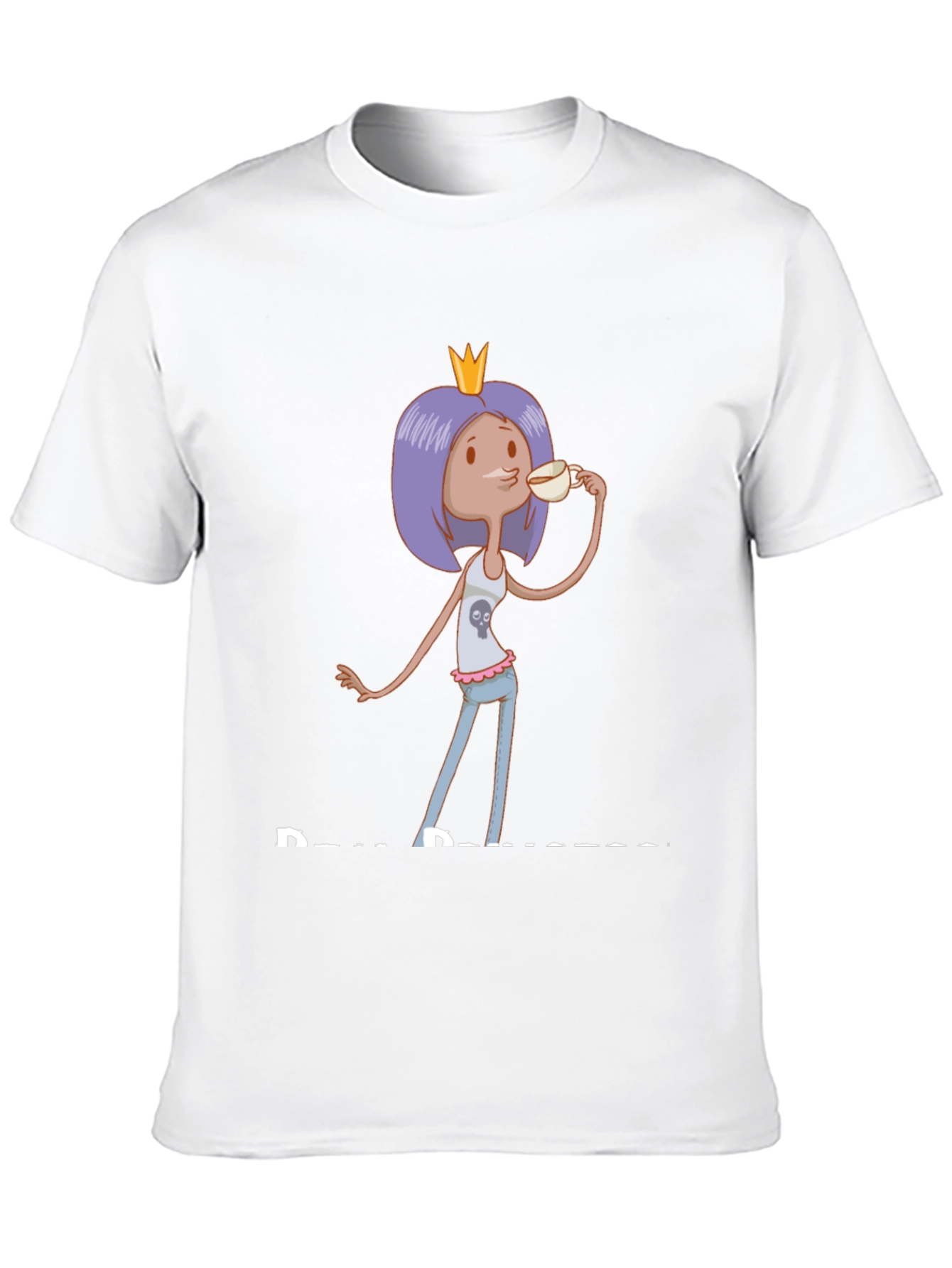 Cartoon Princess Graphic Tee