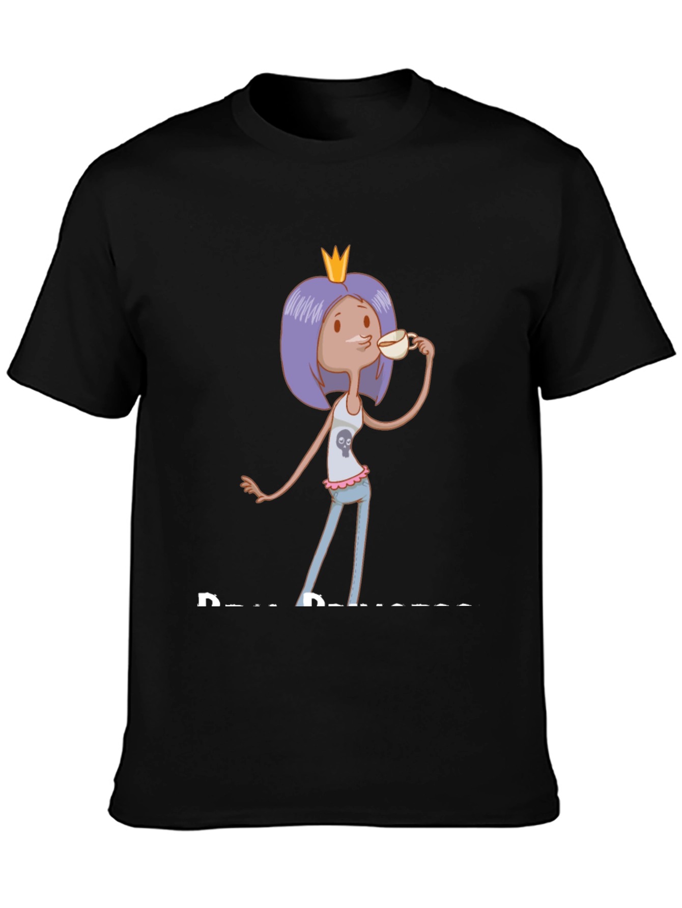 Cartoon Princess Graphic Tee