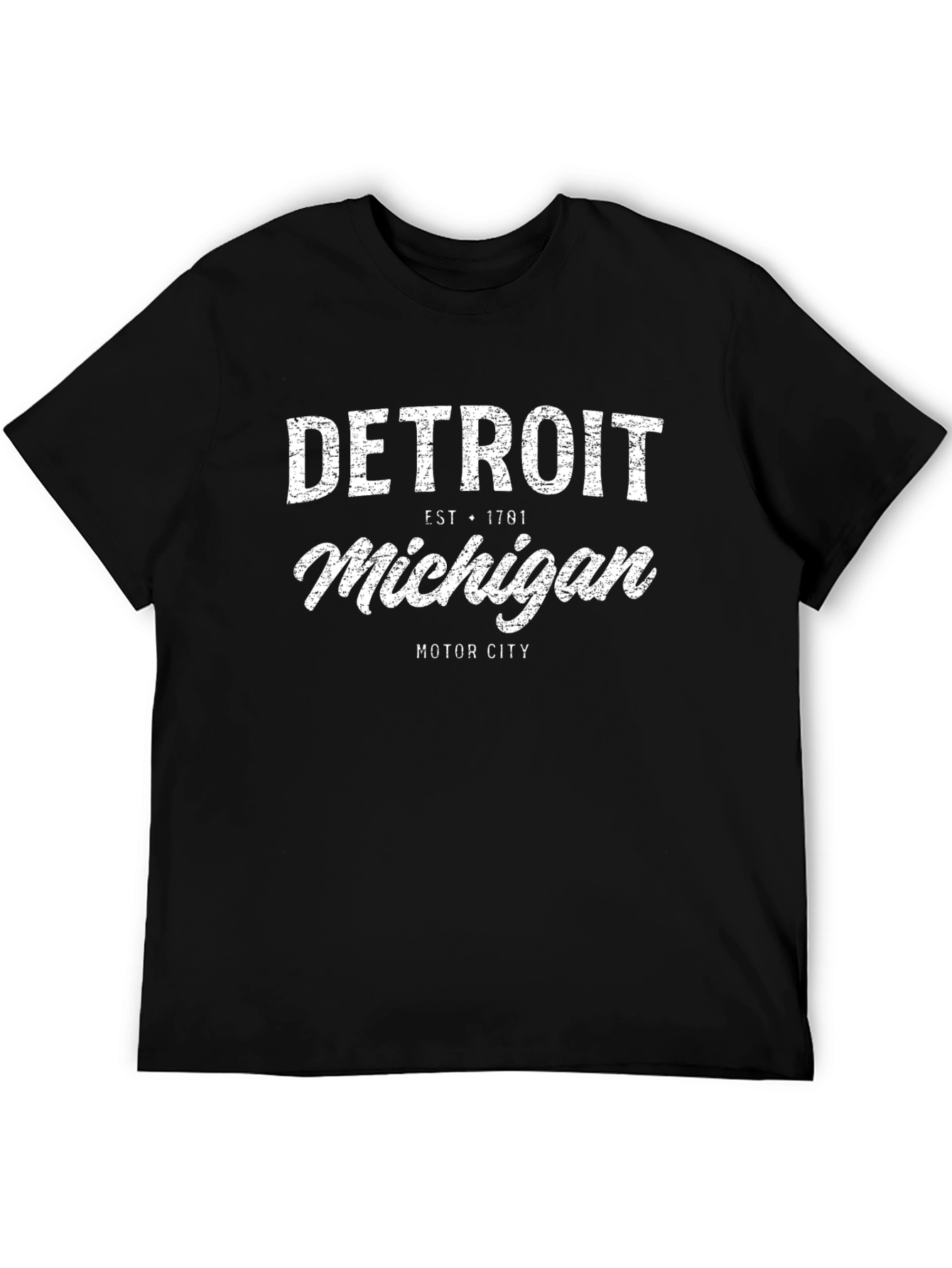 Detroit Michigan Graphic T-Shirt