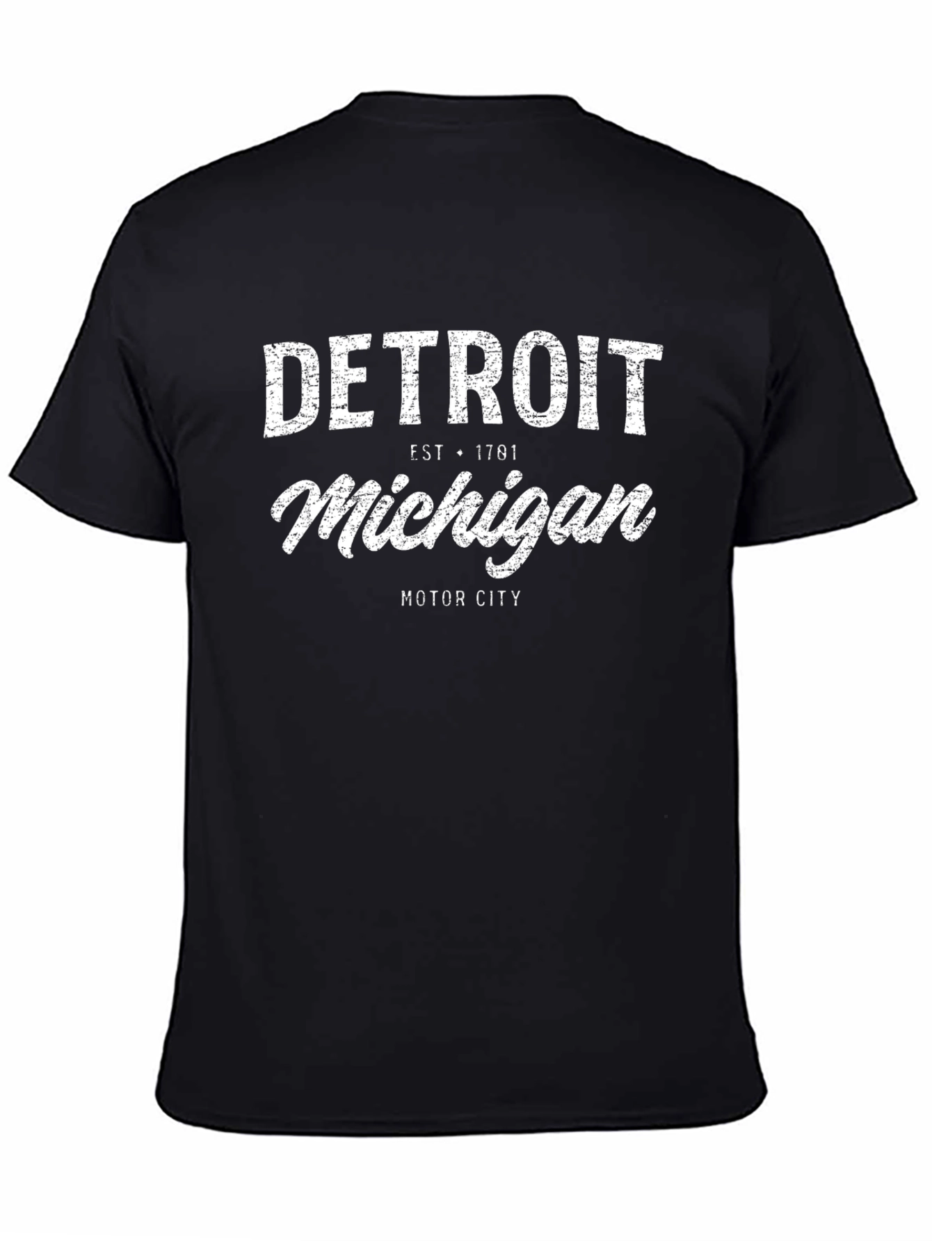 Detroit Michigan Graphic T-Shirt