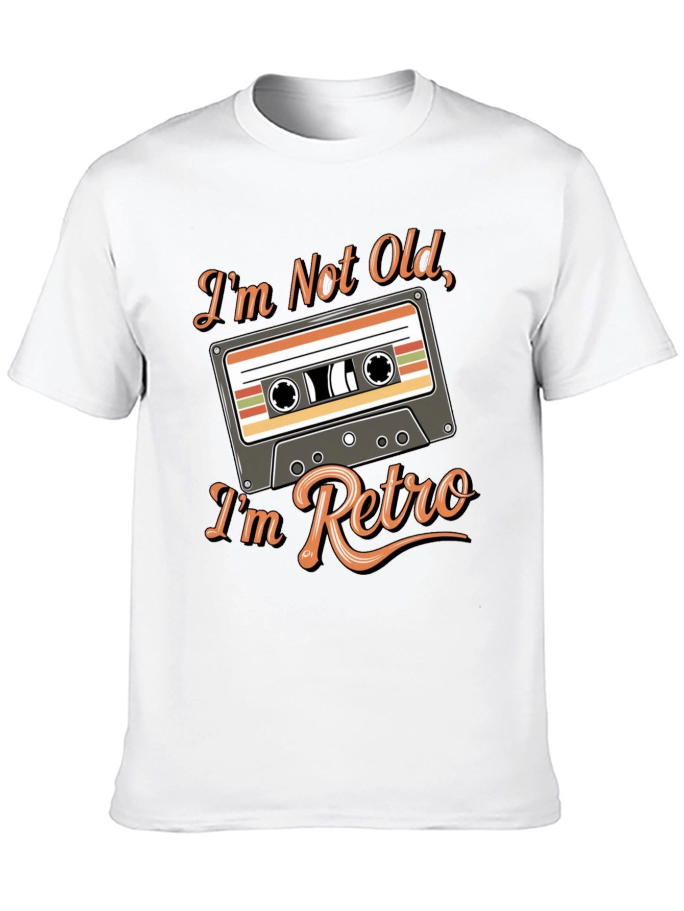 Retro Cassette Tape T-Shirt - Im Not Old
