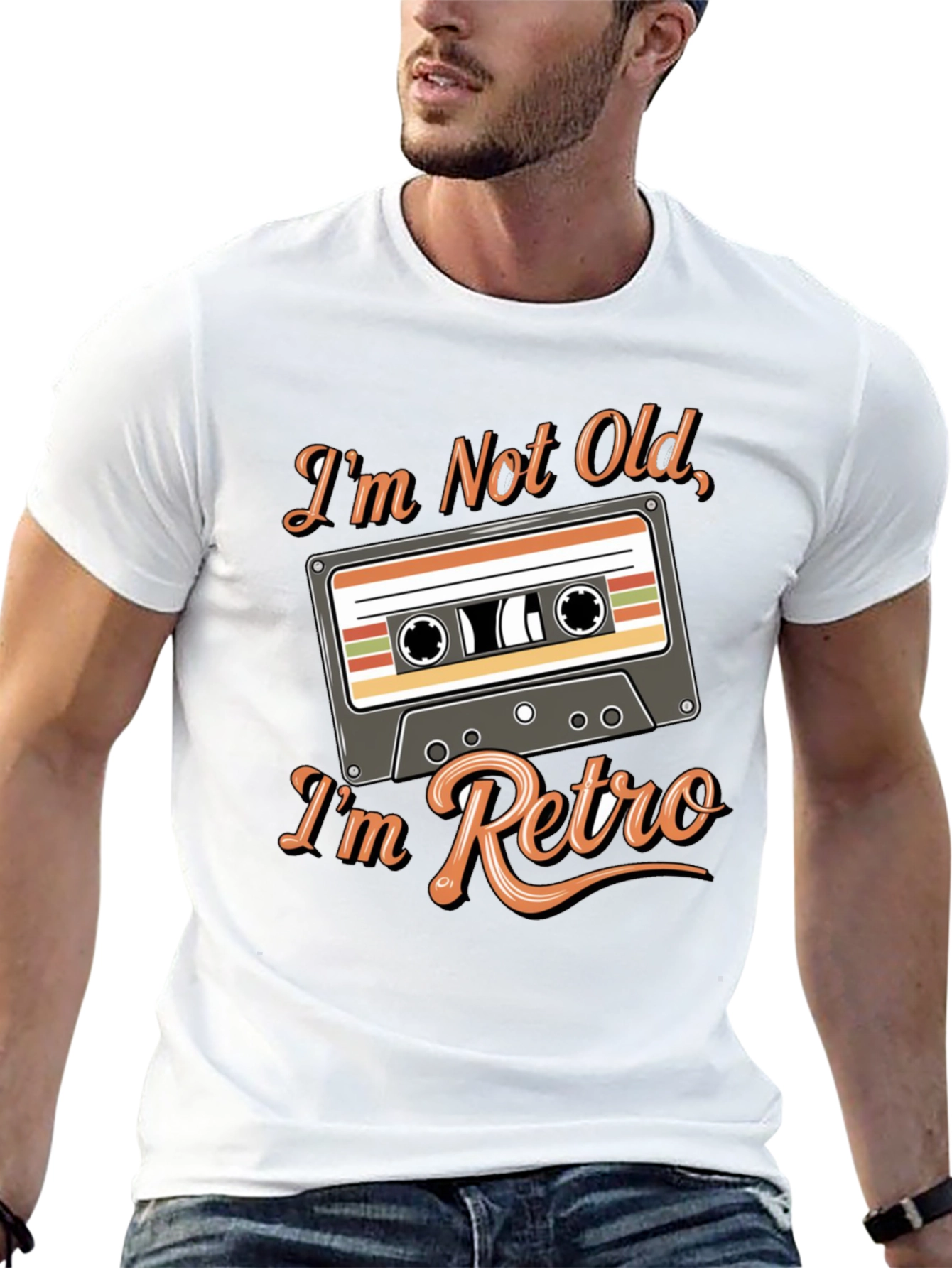 Retro Cassette Tape T-Shirt - Im Not Old