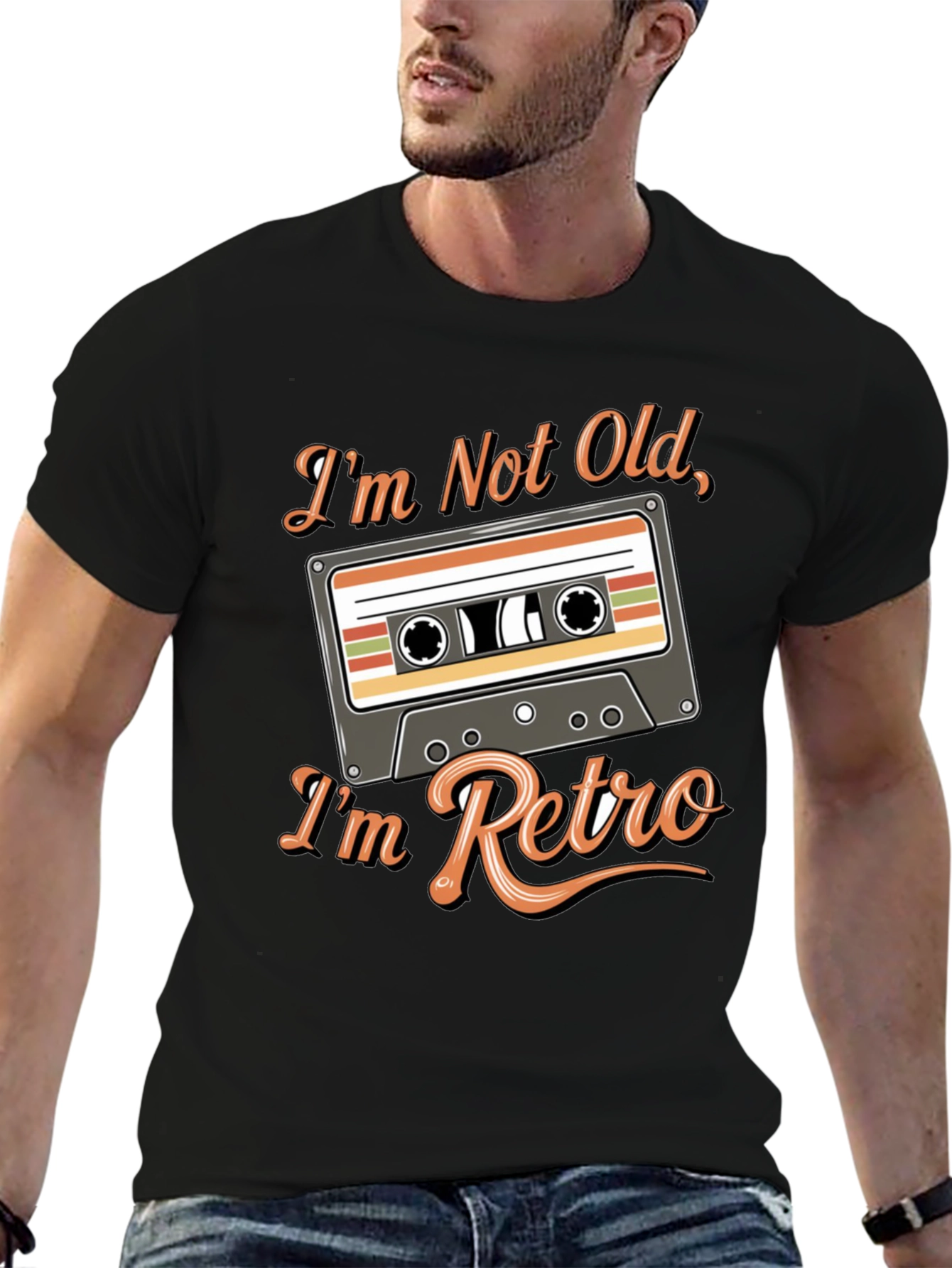 Retro Cassette Tape T-Shirt - Im Not Old
