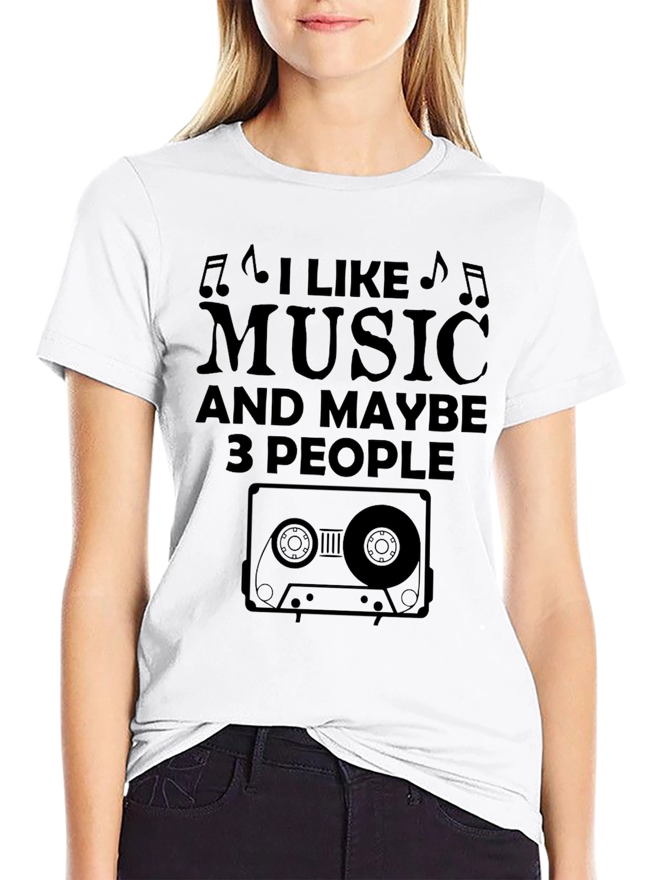 Music Lover T-Shirt - Cassette Tape Graphic Tee
