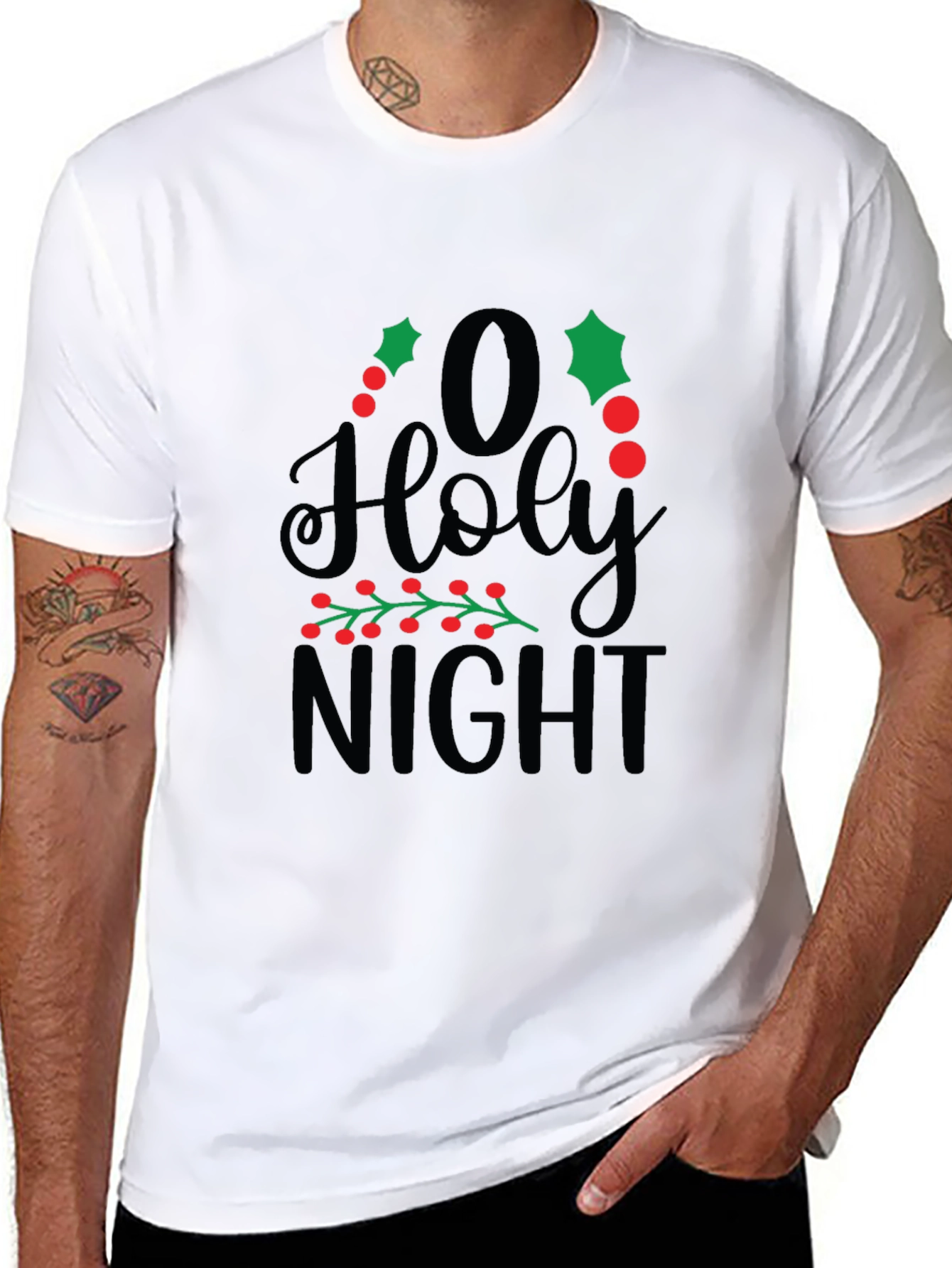 O Holy Night Christmas Graphic T-Shirt