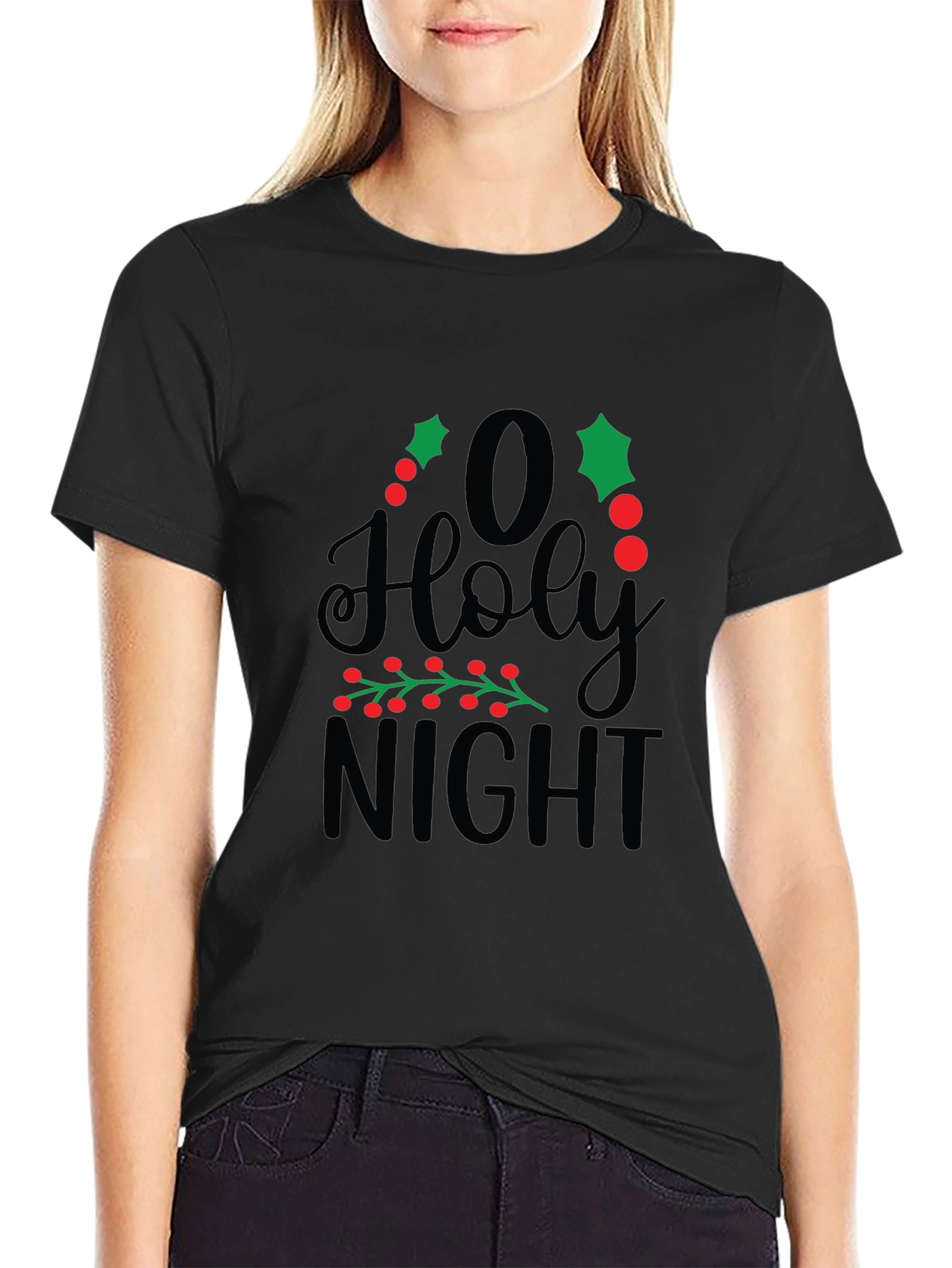 O Holy Night Christmas Graphic T-Shirt