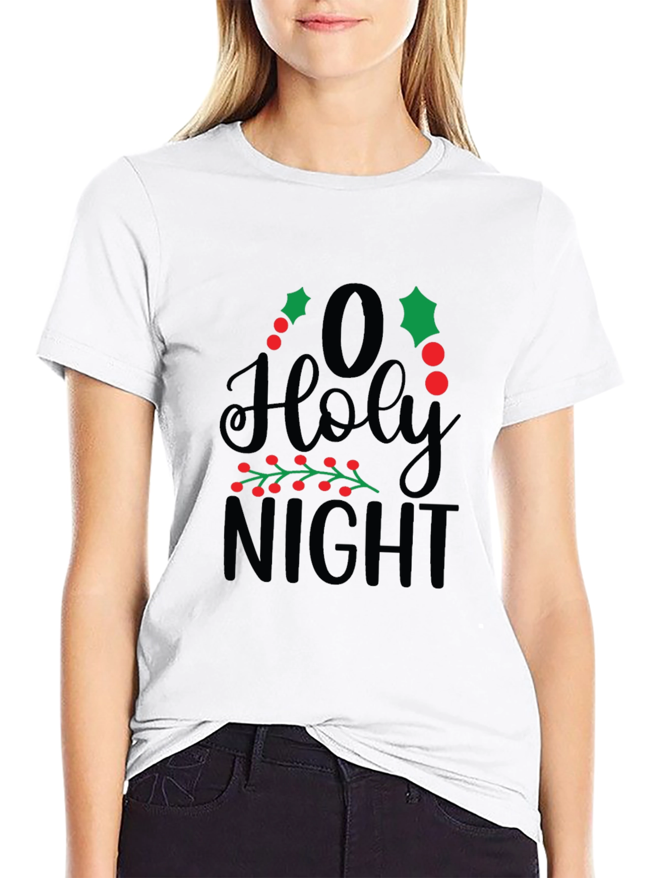 O Holy Night Christmas Graphic T-Shirt