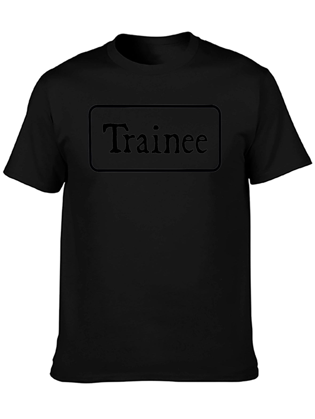 Trainee Black T-Shirt