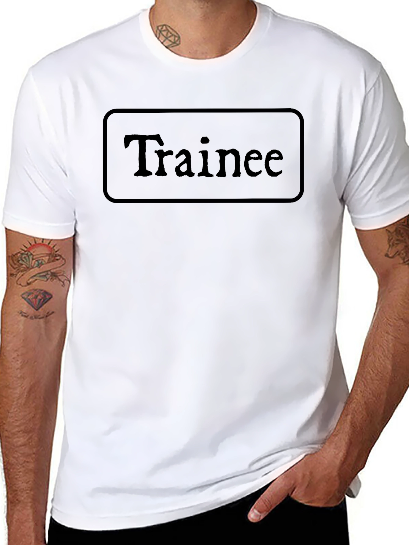 Trainee Black T-Shirt