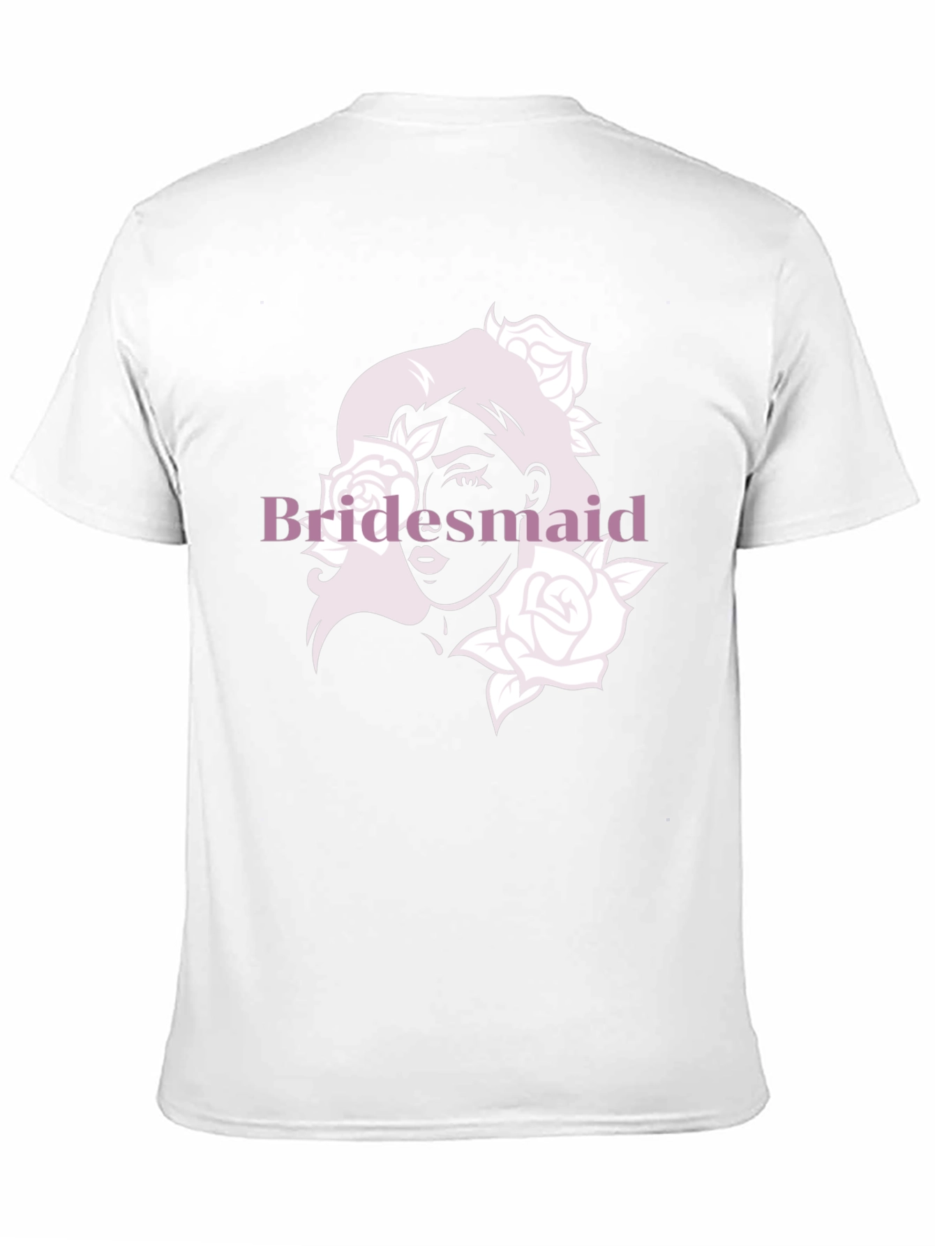 Bridesmaid Floral Graphic T-Shirt