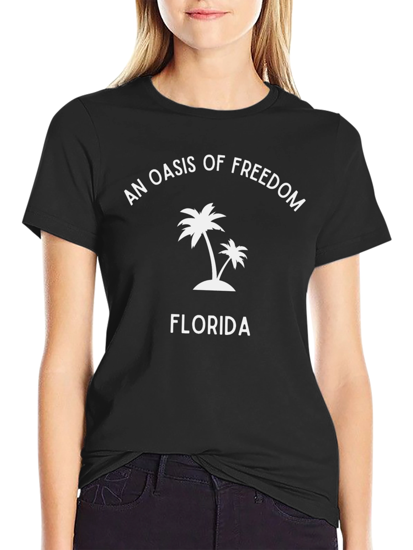 Florida Oasis of Freedom Graphic T-Shirt