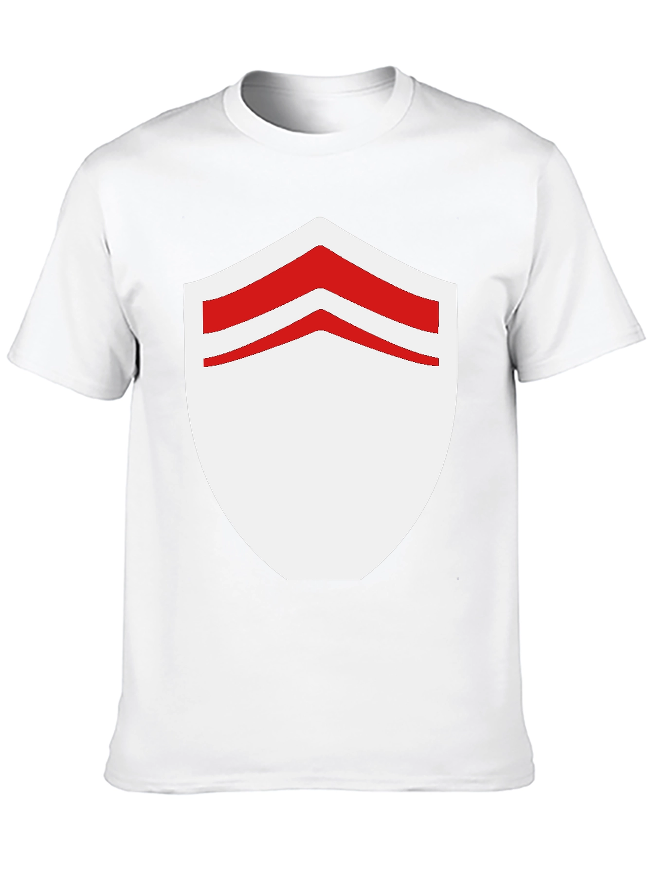 Shield Graphic Tee - Stylish Black Cotton Blend