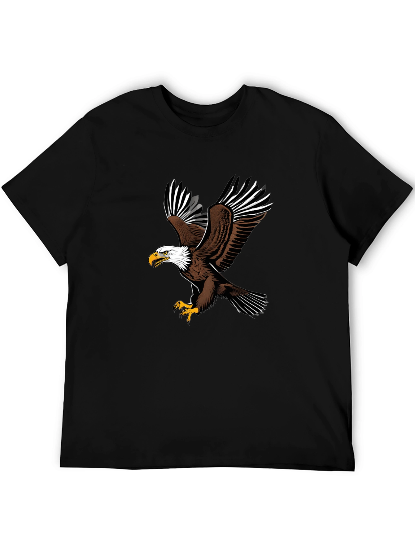 Eagle Graphic Black T-Shirt