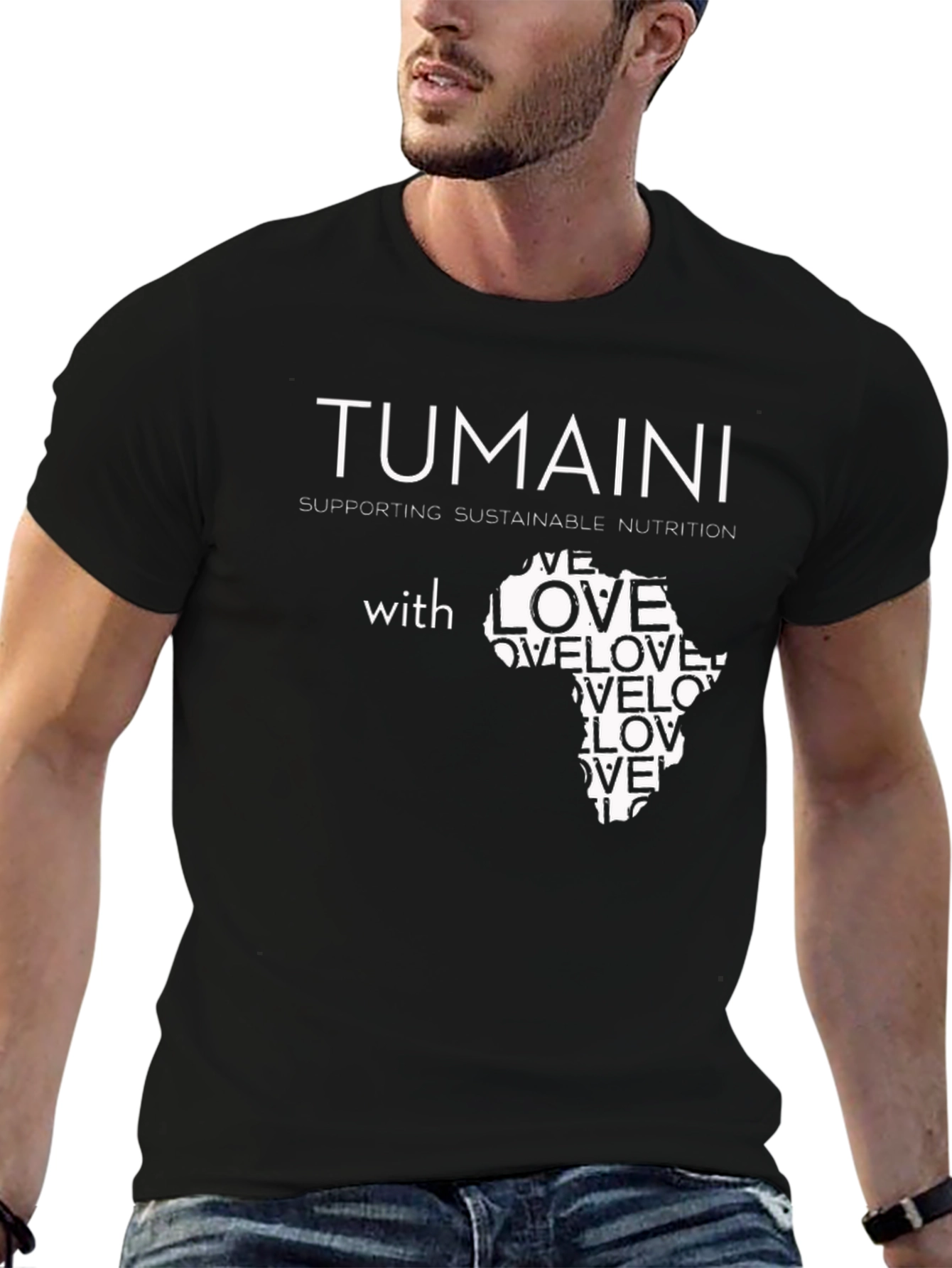 Tumaini Love Africa Graphic T-Shirt