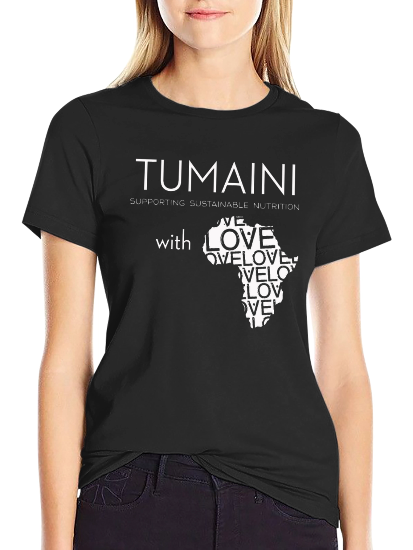 Tumaini Love Africa Graphic T-Shirt